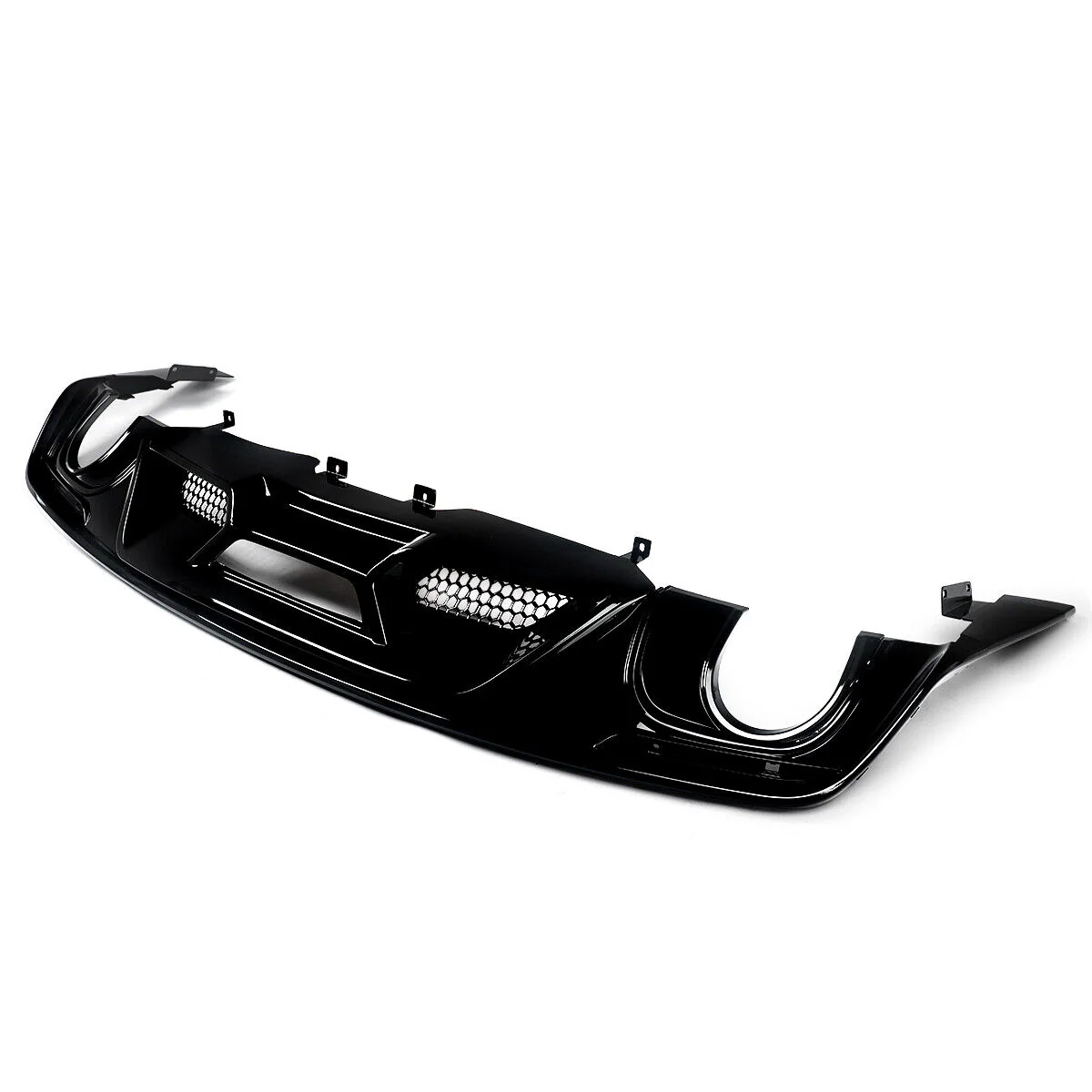 Rear Diffuser Gloss Black for Ford Mustang 2015-2017 - Image 4