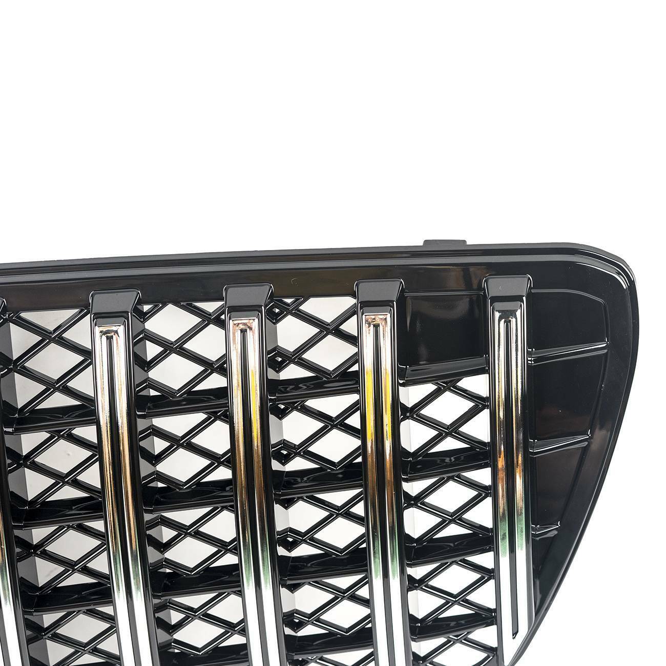 Chrome Front Grill For Mercedes W211 E-Class E320 E500 2003-2006 w/o Camera - Image 4