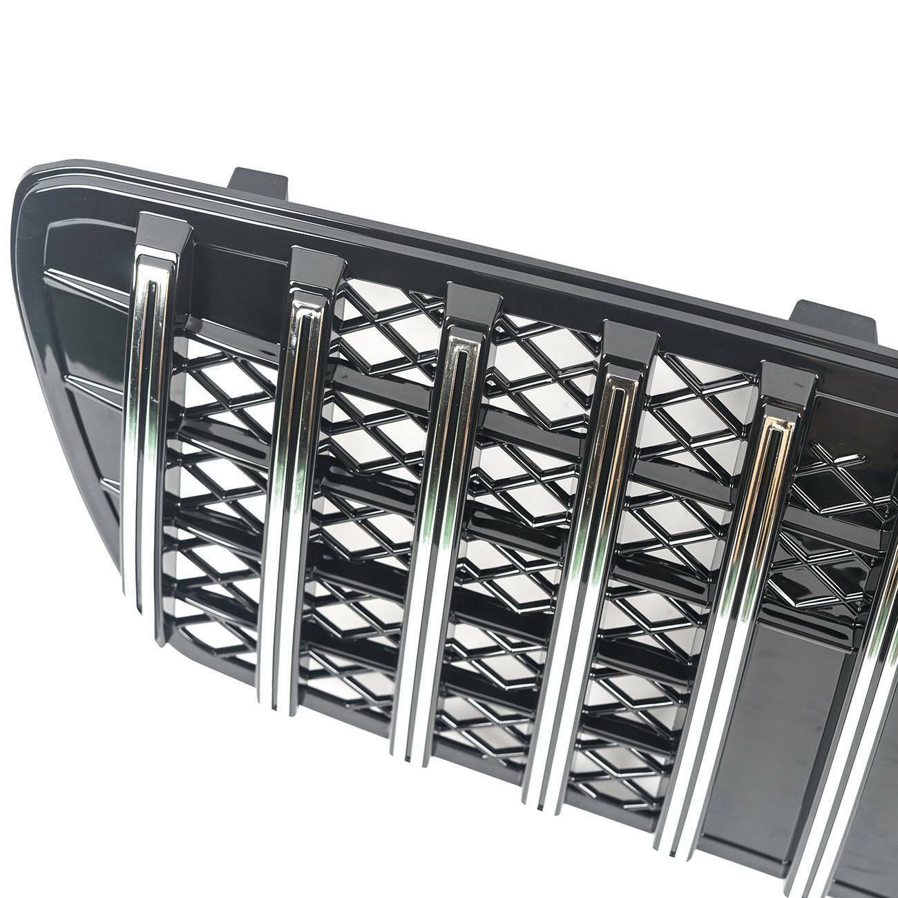 Chrome Front Grill For Mercedes W211 E-Class E320 E500 2003-2006 w/o Camera - Image 7