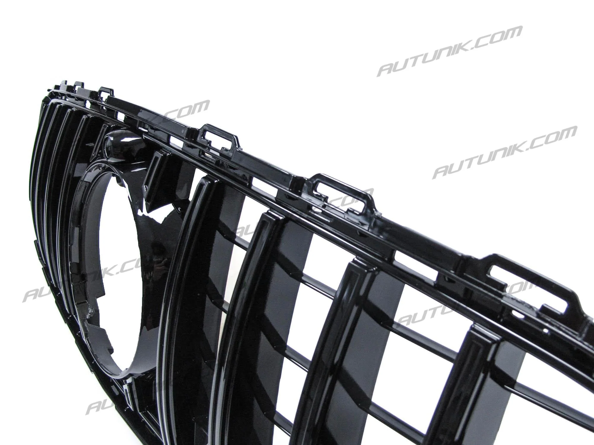 Gloss Black Front Grille Grill For Mercede C-Class W206 C300 C43 AMG Sedan 2022-2025 (not fit standard version) - Image 12