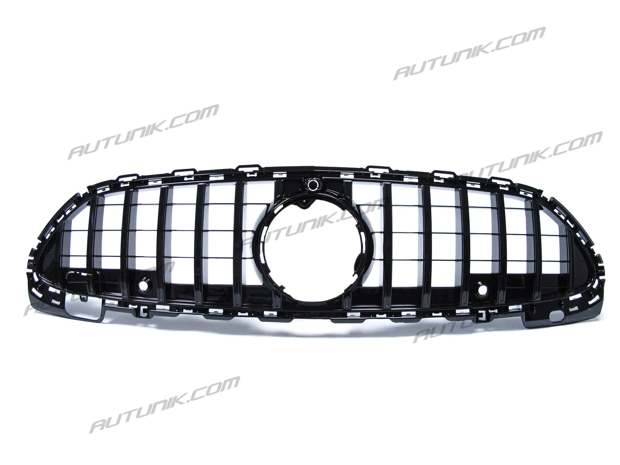 Gloss Black Front Grille Grill For Mercede C-Class W206 C300 C43 AMG Sedan 2022-2025 (not fit standard version) - Image 5