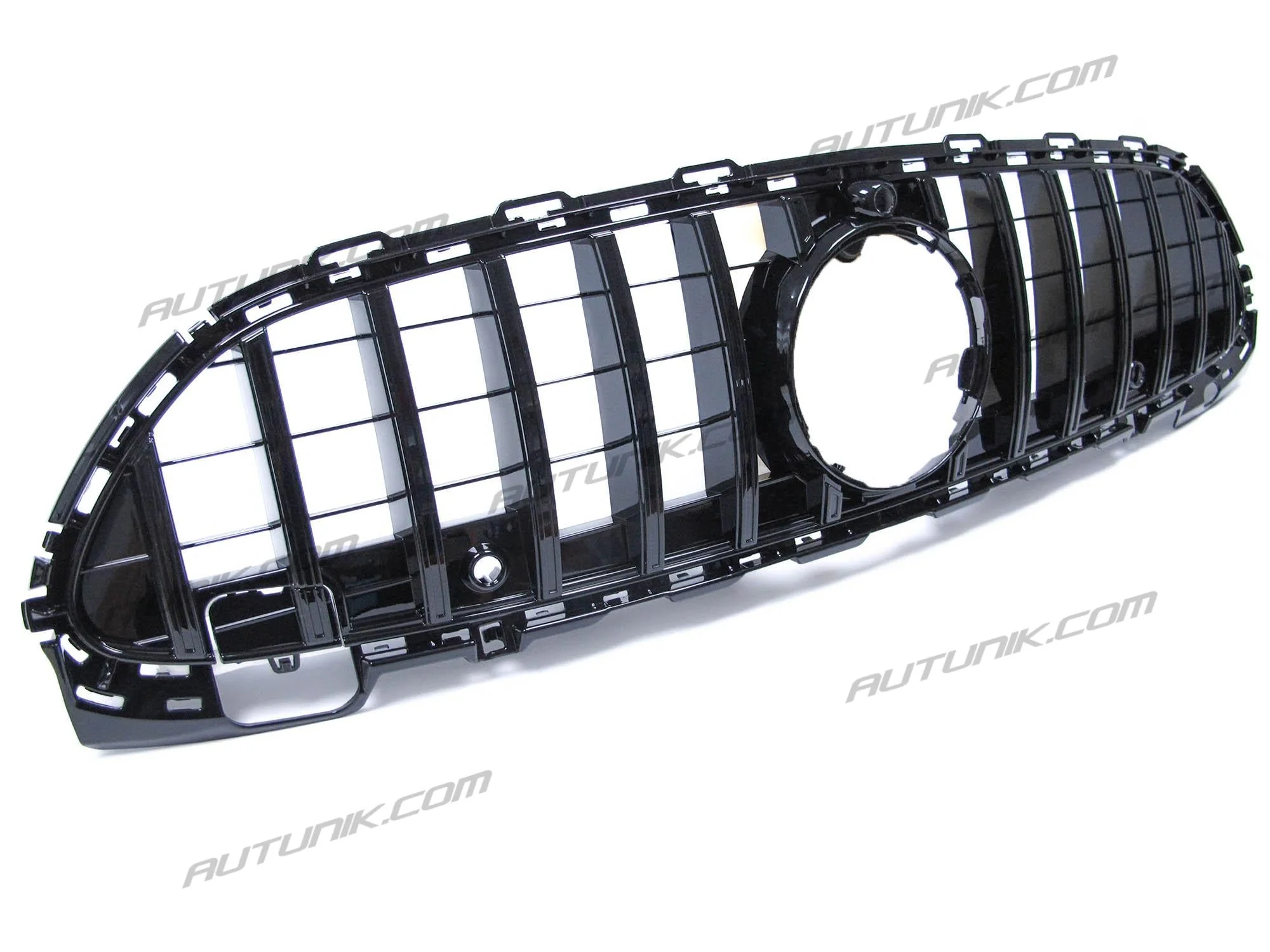 Gloss Black Front Grille Grill For Mercede C-Class W206 C300 C43 AMG Sedan 2022-2025 (not fit standard version) - Image 6
