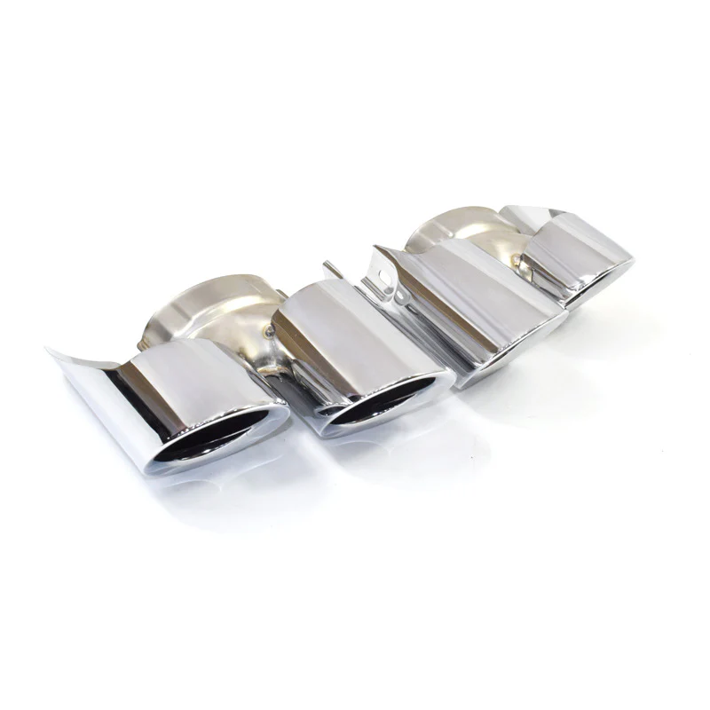 GTS Look Exhaust Muffler Tips for Porsche Panamera 2014-2016 - Image 3