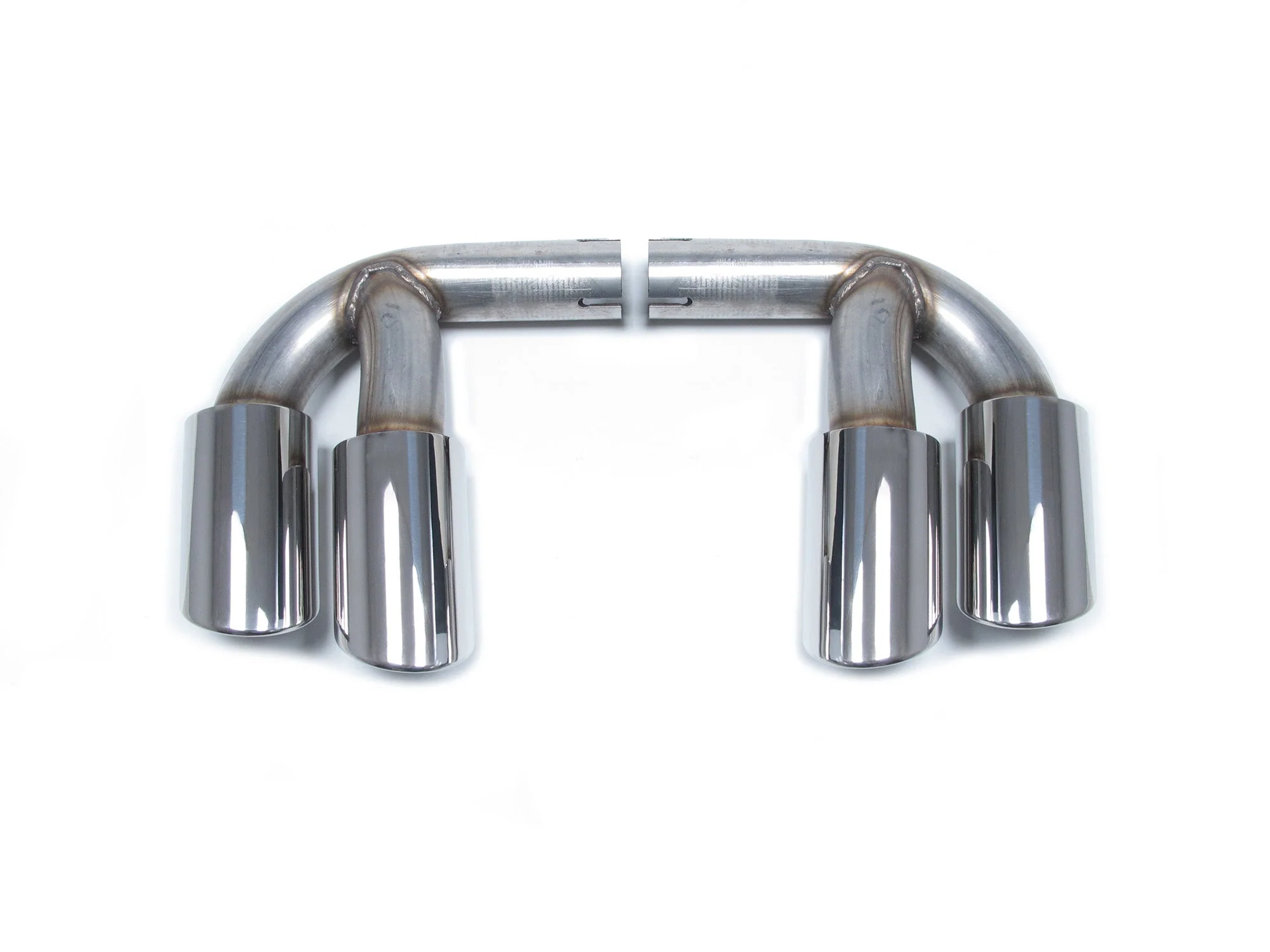 Gloss Black Rear Muffler Exhaust Tips for Porsche Cayenne Base Coupe 2019-2026 - Image 13