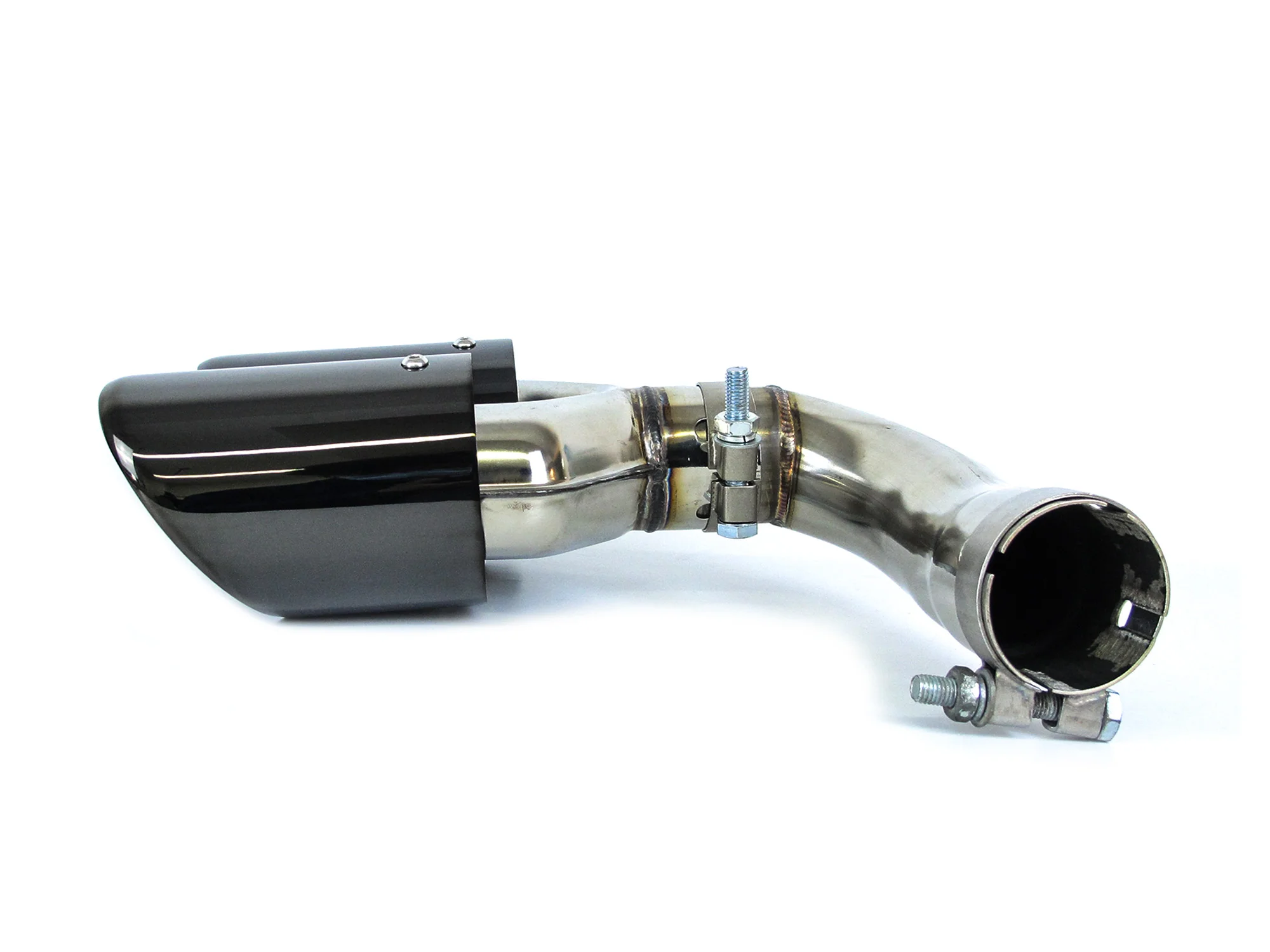Gloss Black Rear Muffler Exhaust Tips for Porsche Cayenne Base Coupe 2019-2026 - Image 8