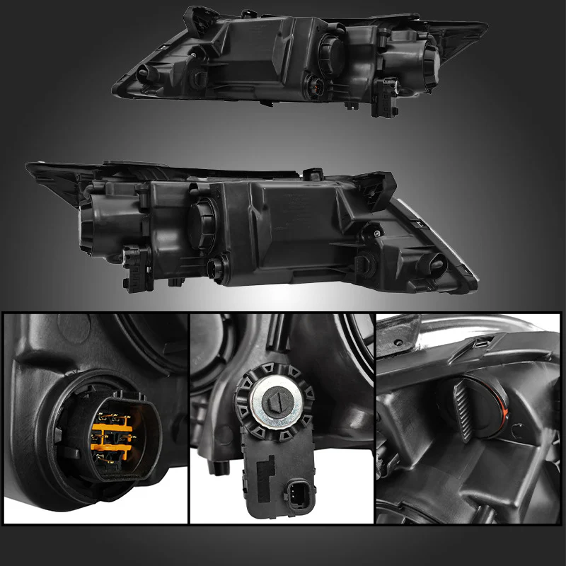Halogen Headlight Projector w/Bulbs For Kia Optima TF 2014-2015 - Image 6