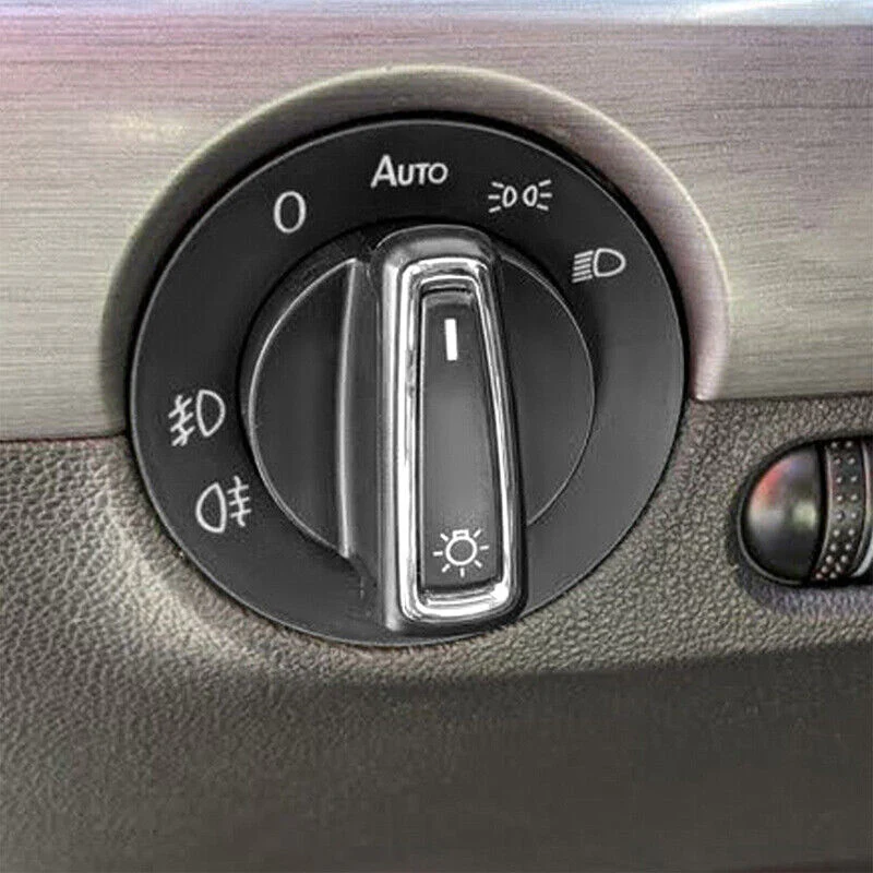 Headlight Switch For VW Jetta Golf MK5 MK6 GTI CC Passat w/ Light Sensor Module - Image 3