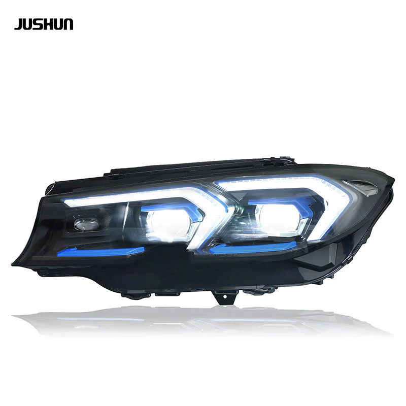 Headlights assembly Double Beam Lens Projector for BMW 3 Series G20 2019-2021 - Image 3