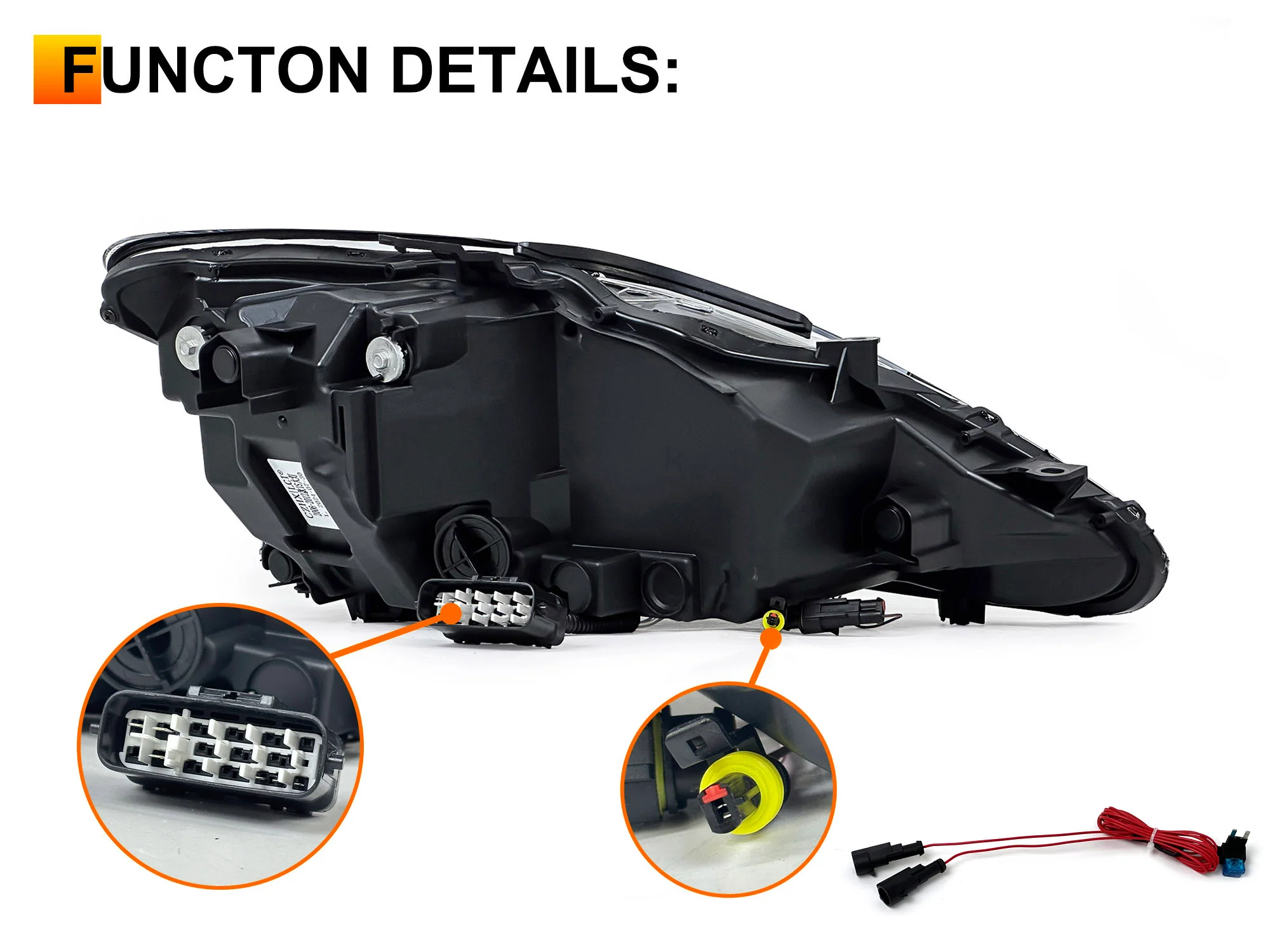 Headlights Assembly Projector LED DRL for Lexus IS250 IS350 2006-2013 - Image 12