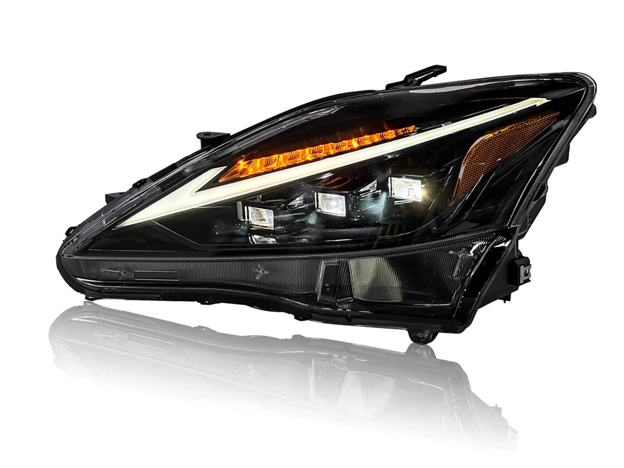 Headlights Assembly Projector LED DRL for Lexus IS250 IS350 2006-2013 - Image 7
