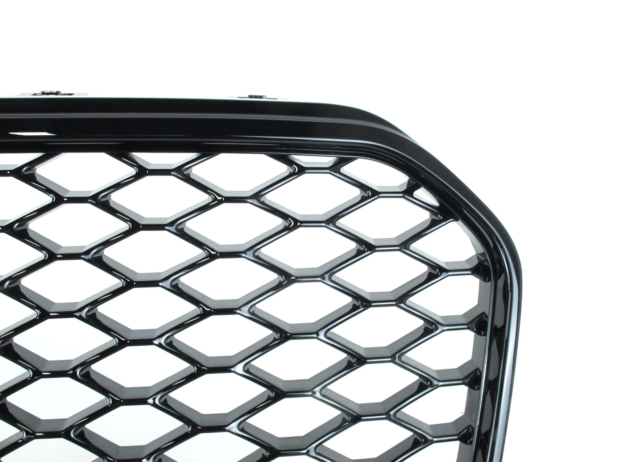 Honeycomb Gloss Black Front Grille for Audi A5 B8.5 S5 8T 2013-2016 fg283 - Image 6