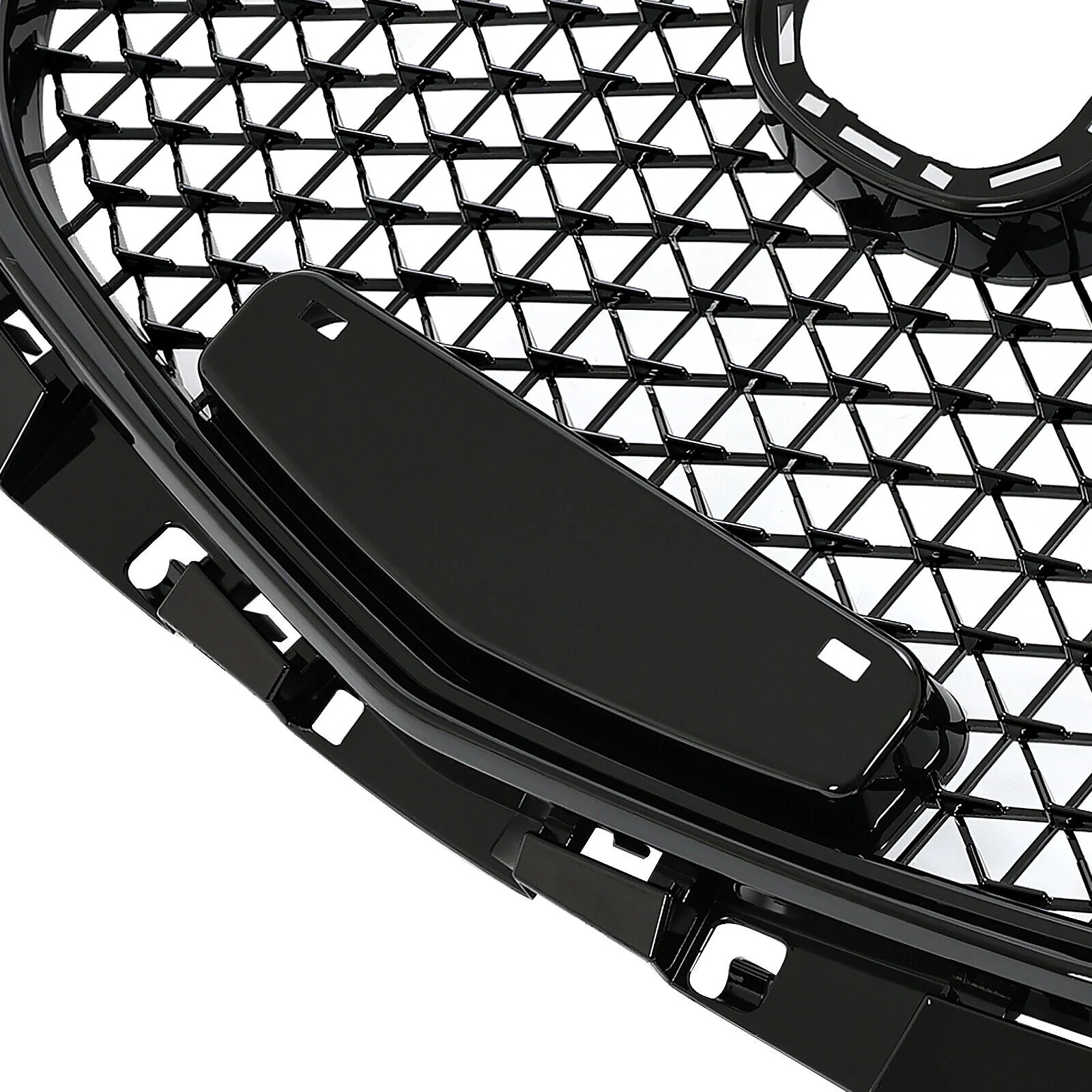 Honeycomb Black Front Grille For Mazda 3 Axela 2014-2016 Sedan & Hatchback - Image 4