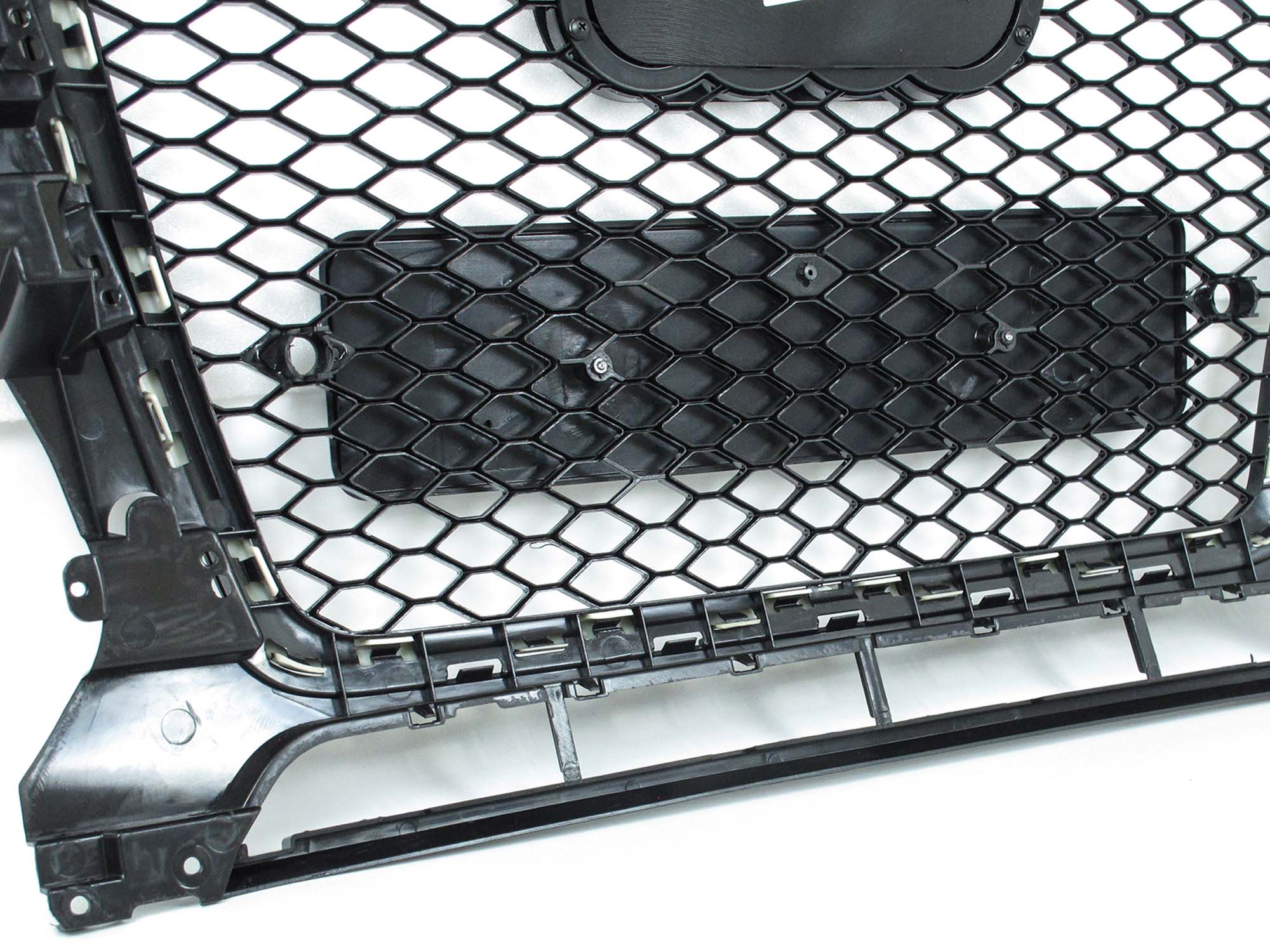Fits 2009-2012 Audi Q5 SQ5 RSQ5-Style Front Upper Grill Grille Honeycomb Gloss Black - Image 10
