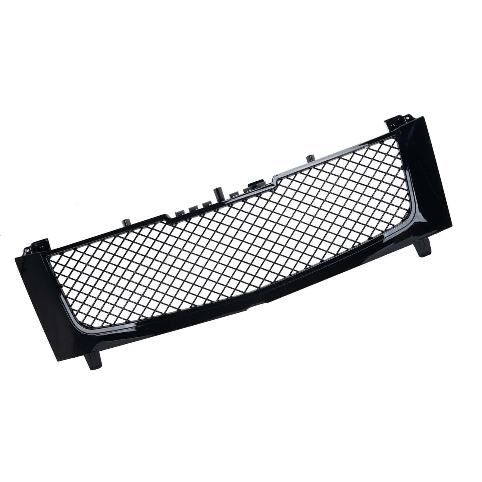 Honeycomb Mesh Hood Grille Glossy Black For 2002-2006 Cadillac Escalade 15162129 - Image 4