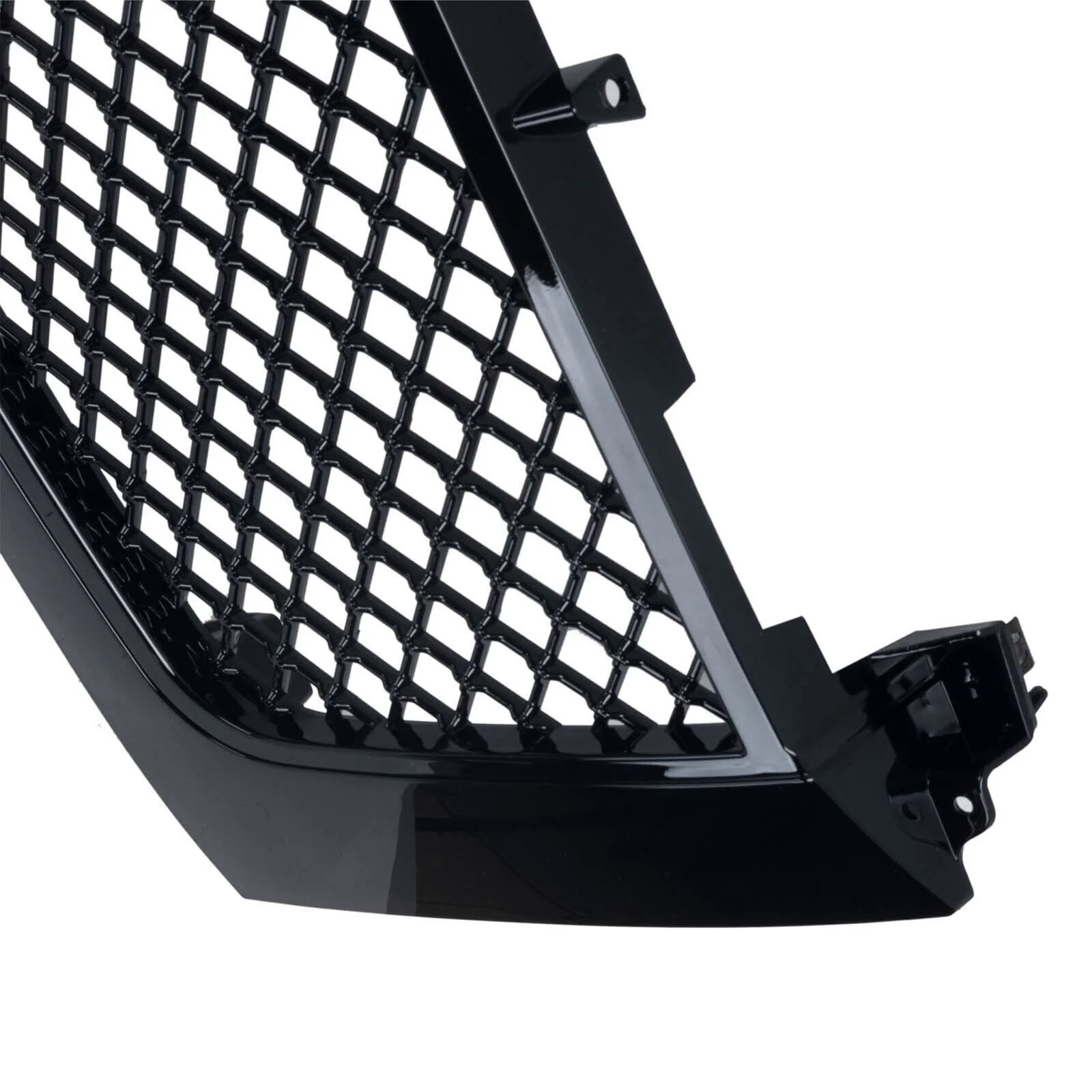 Honeycomb Mesh Hood Grille Glossy Black For 2002-2006 Cadillac Escalade 15162129 - Image 6