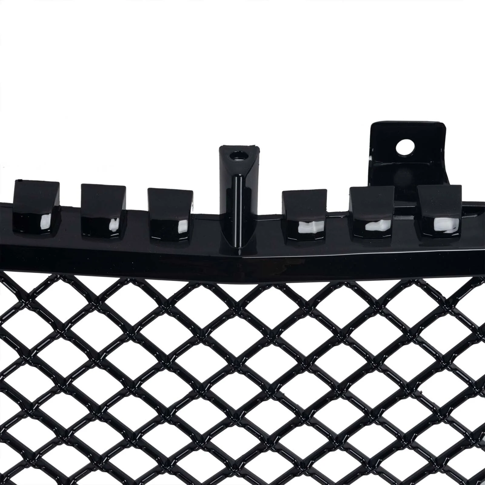 Honeycomb Mesh Hood Grille Glossy Black For 2002-2006 Cadillac Escalade 15162129 - Image 9