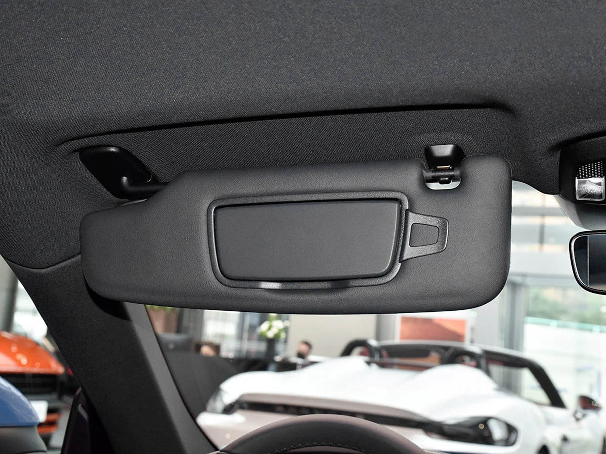 Interior Sun Visor Mirror Cover For Porsche 911 991 718 981 Boxster - Image 4