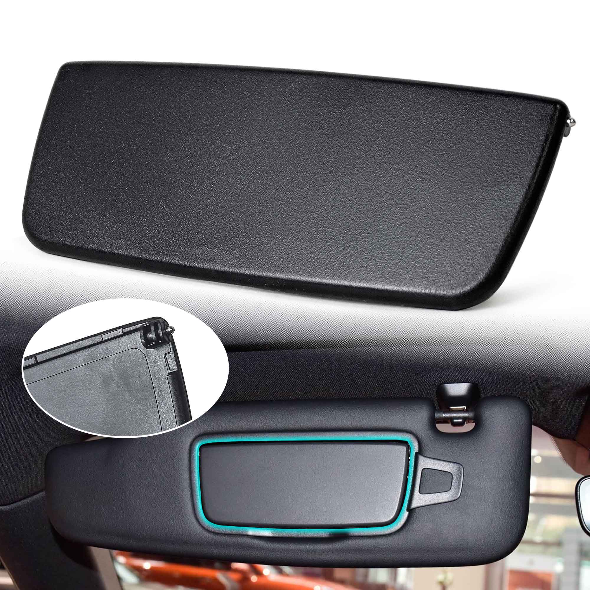 Interior Sun Visor Mirror Cover For Porsche 911 991 718 981 Boxster - Image 6