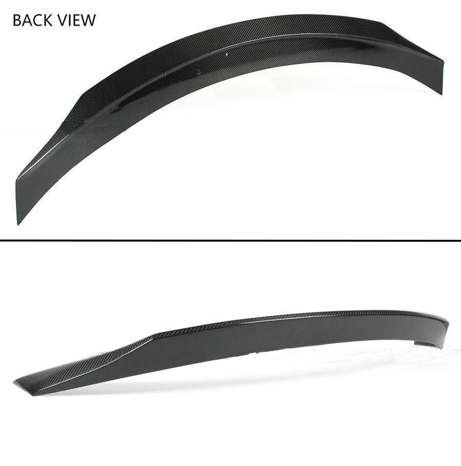 Real Carbon Fiber Highkick Trunk Spoiler Wing for Infiniti Q60 2017-2022 - Image 4
