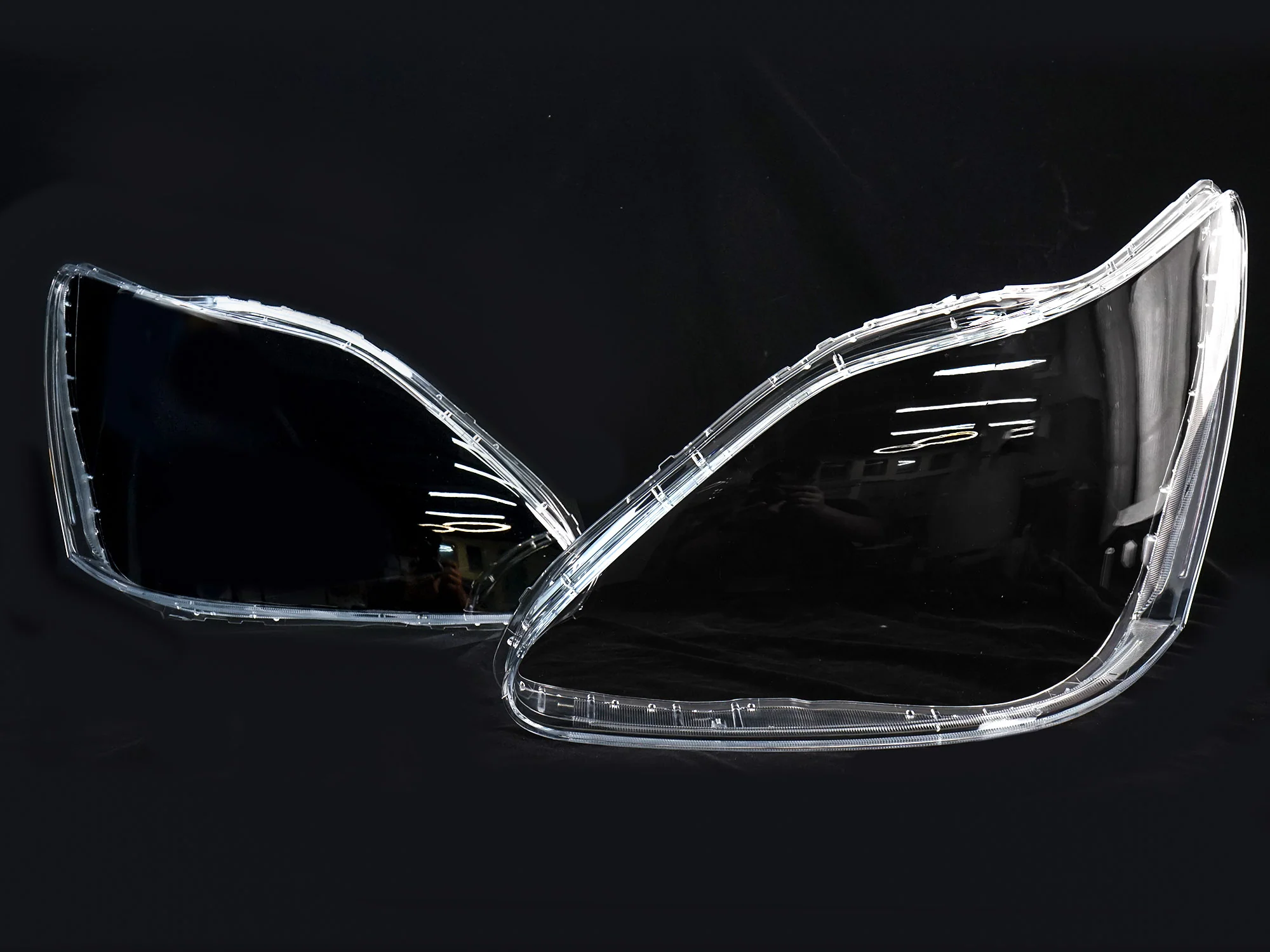 L+R Clear Front Headlight Lens Cover Pair For Lexus LS430 2004 2005 2006 - Image 4