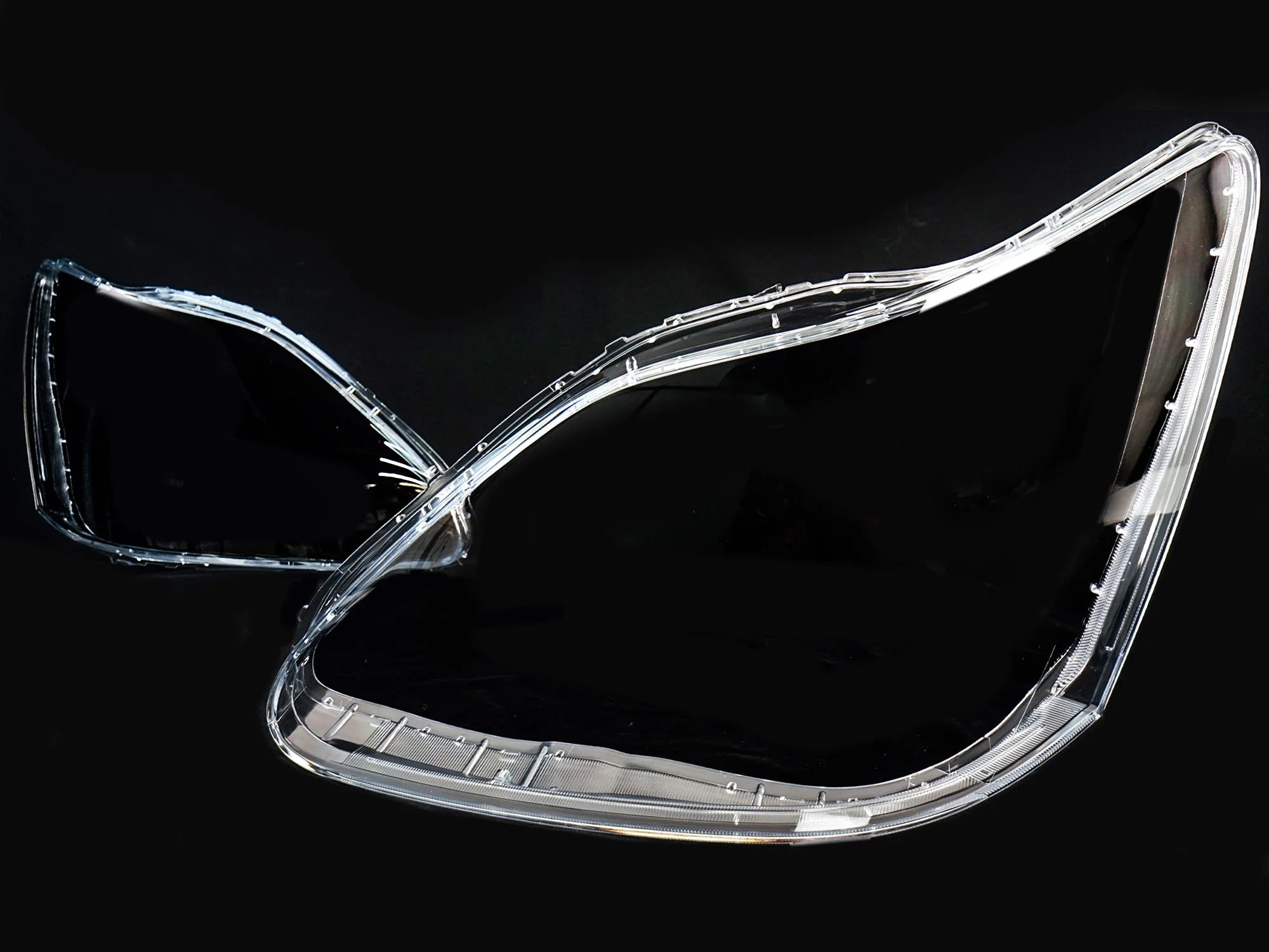 L+R Clear Front Headlight Lens Cover Pair For Lexus LS430 2004 2005 2006 - Image 5