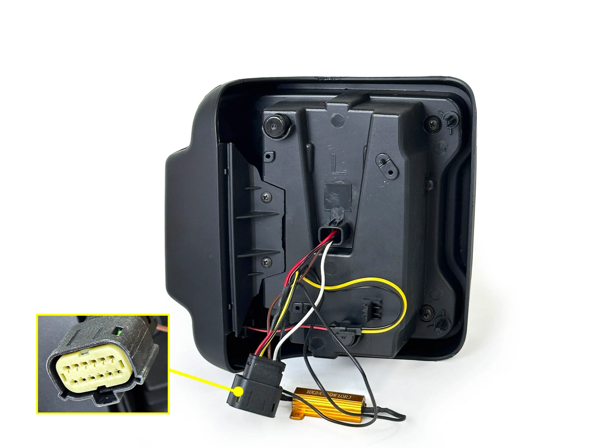 L+R Clear Lens LED Tail Lights Rear Brake Turn Signal Lamp for Jeep Wrangler JL 2018-2023 2024 - Image 12