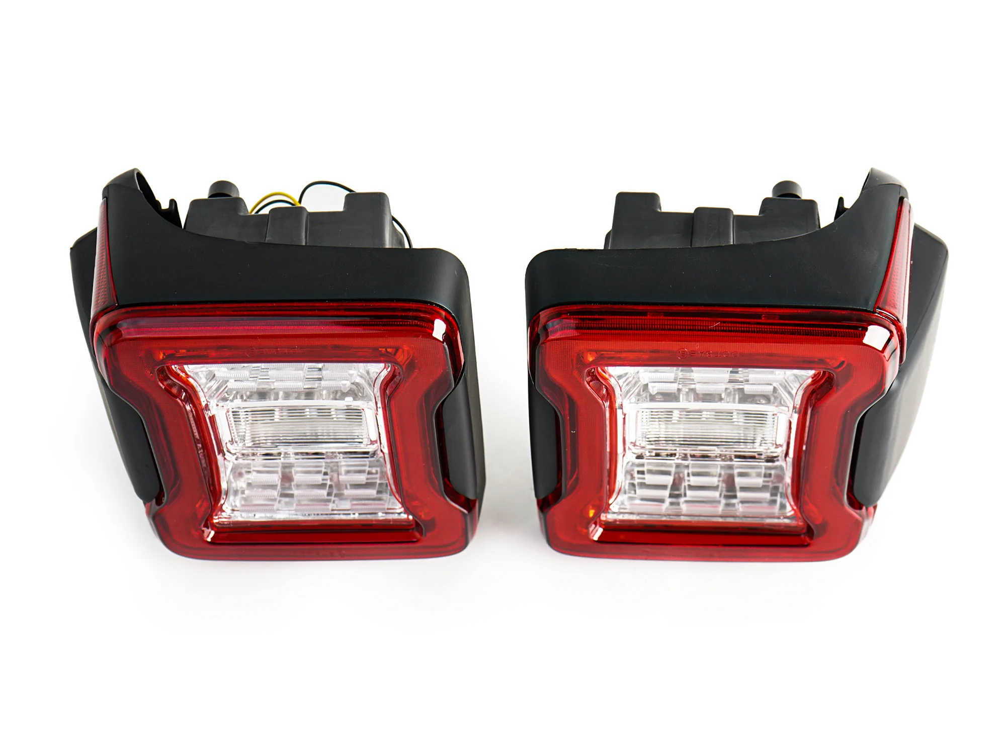 L+R Clear Lens LED Tail Lights Rear Brake Turn Signal Lamp for Jeep Wrangler JL 2018-2023 2024 - Image 5
