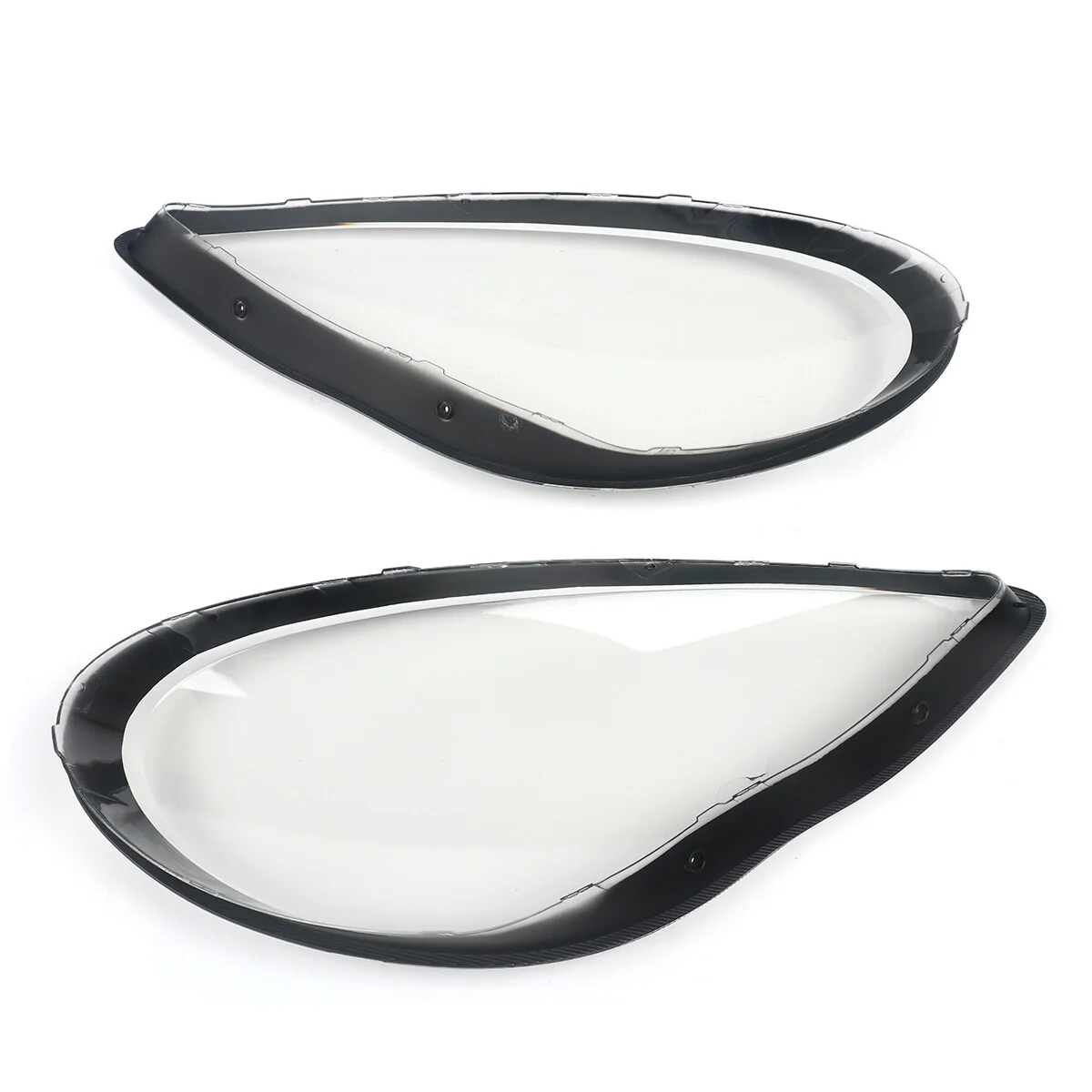L+R Front Headlight Lens Cover Replacements for 2010–2013 Porsche Panamera GTS/Turbo - Image 11