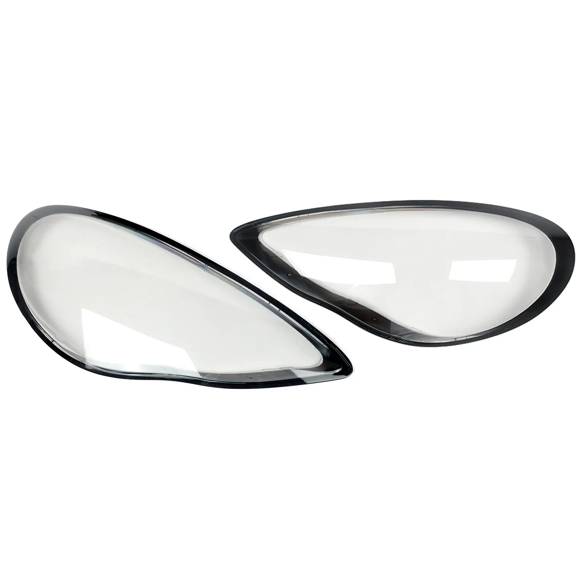 L+R Front Headlight Lens Cover Replacements for 2010–2013 Porsche Panamera GTS/Turbo - Image 9