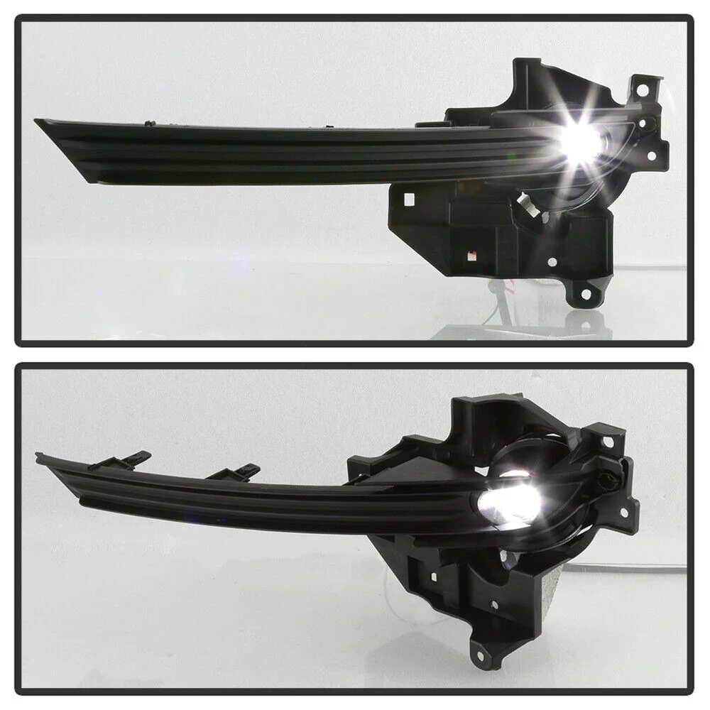 LED Daytime Running Light Fog Lamps DRL for 2017-2021 Mazda CX5 CX-5 - Image 7