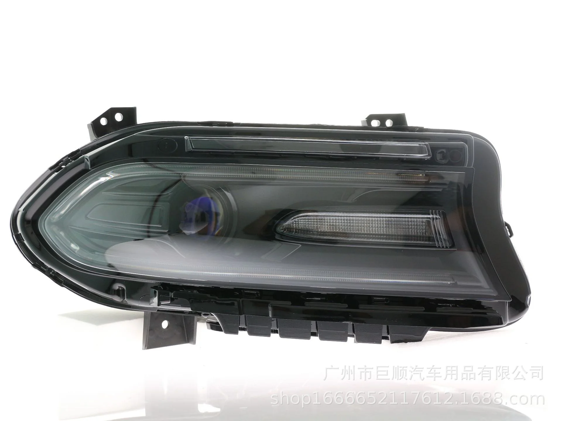 LED Head lights Front Lamps DRL Turn Signal Dodge War Horse Charger 2015-2020 - Image 4