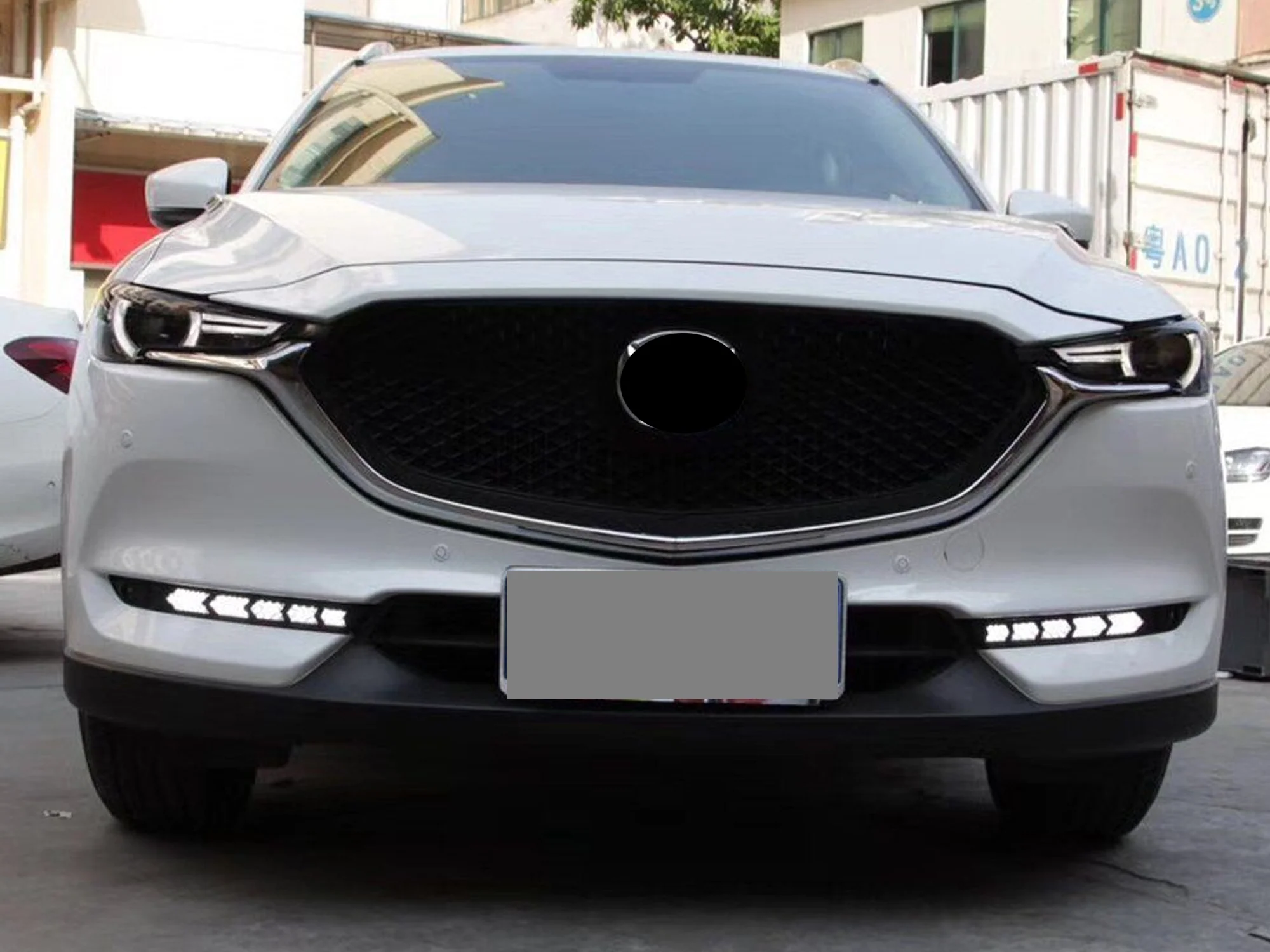 For Mazda CX-5 CX5 2017-2021 LED DRL Daytime Running Light Fog Day Lamp W/ Turn - Image 4