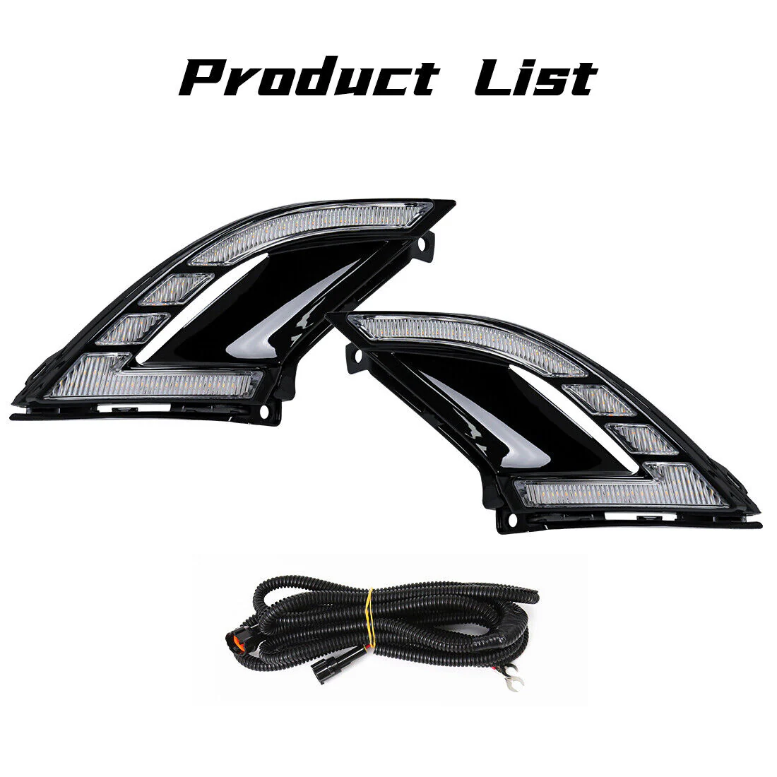 LED DRL Daytime Running Light Fog Lamp for Honda Accord 2023-2026 Turn Signal Lamp - Image 2