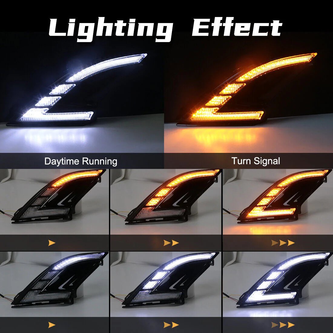 LED DRL Daytime Running Light Fog Lamp for Honda Accord 2023-2026 Turn Signal Lamp - Image 5