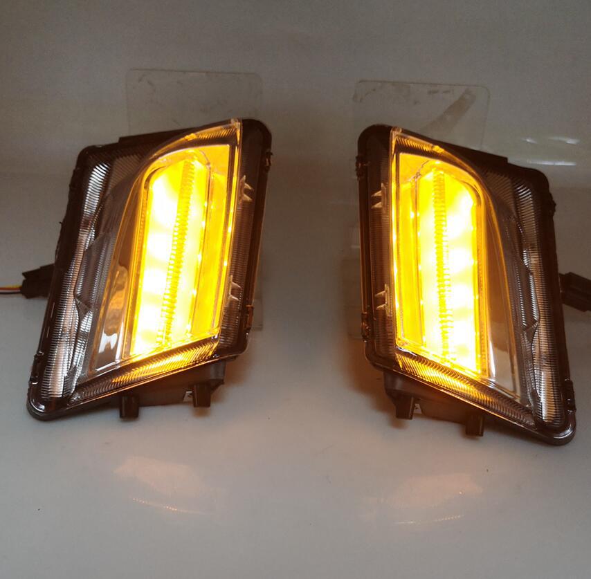 LED DRL Daytime Running Light Fog Lamps for Cadillac ATS 2013-2016 - Image 3