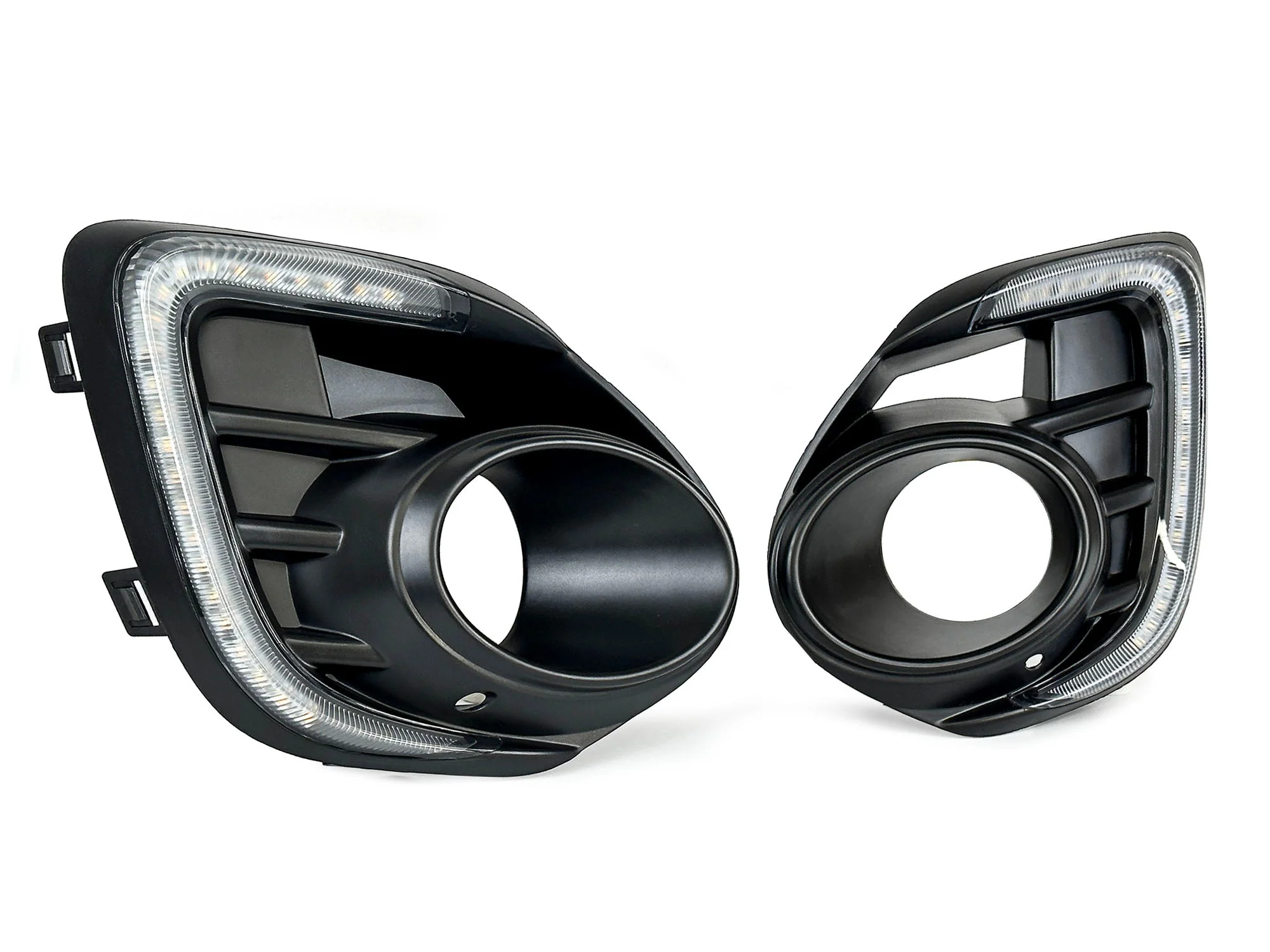 For 2016-2018 Mitsubishi Lancer Fog Lights + Switch + Bezels w/ LED DRL Signal Lamps - Image 4
