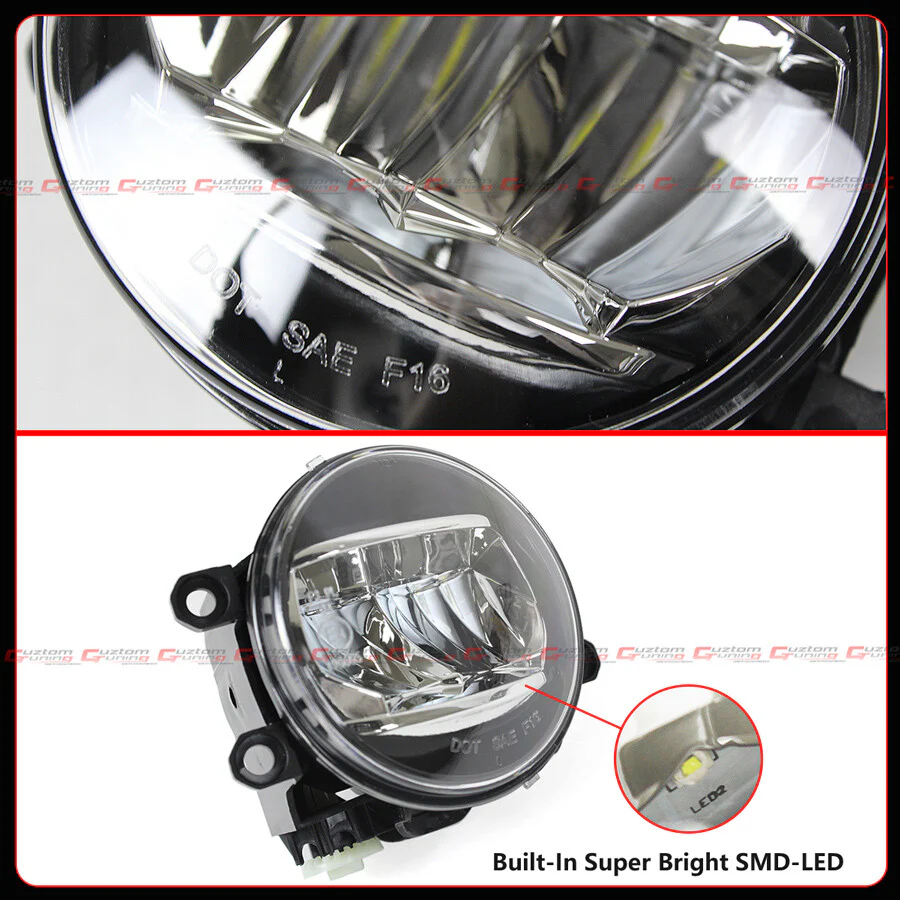 LED DRL Fog Light Kit For 2018–2020 Toyota Camry SE XSE / 2018–2024 Toyota Camry TRD - Image 6