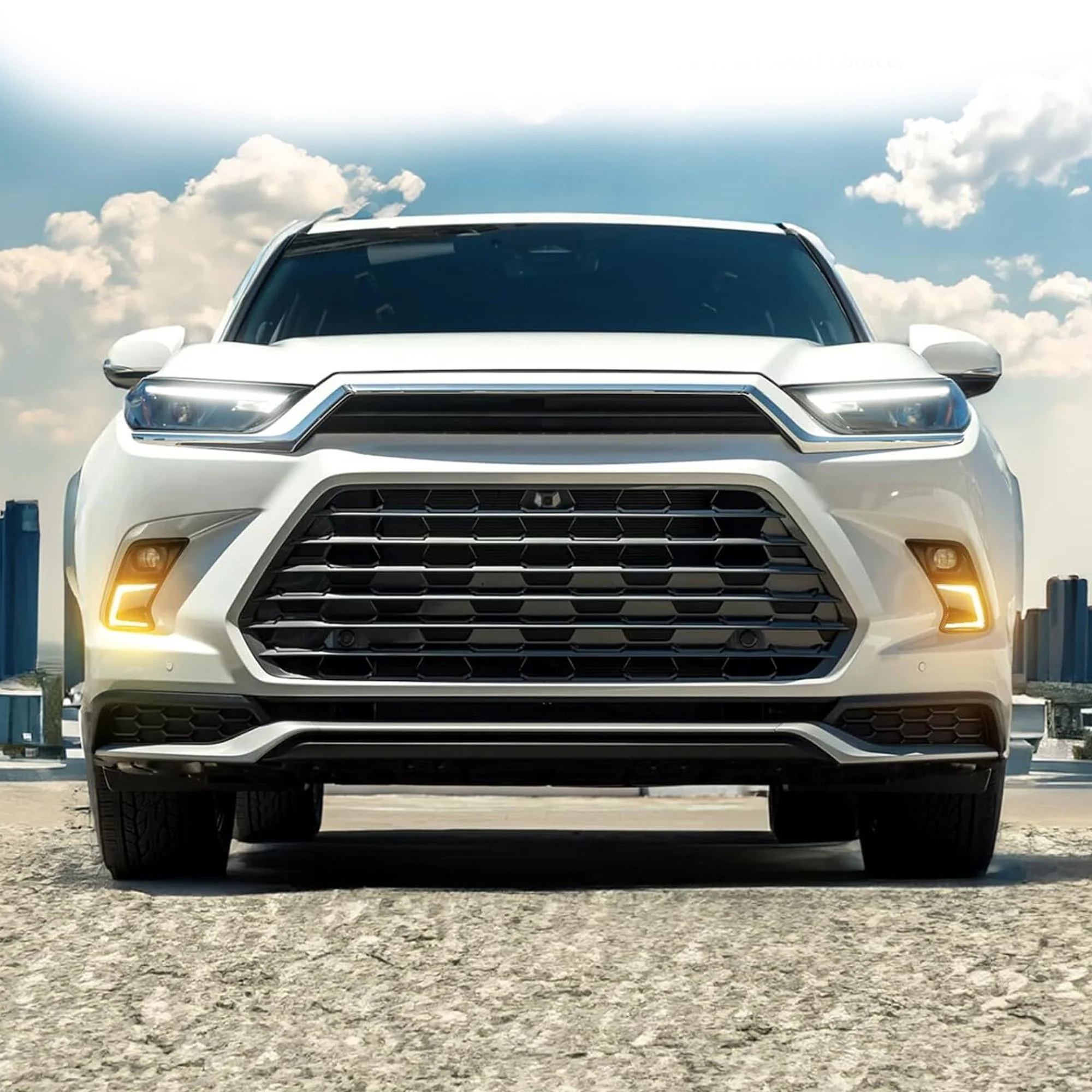 LED DRL Fog Light Kit w/ Turn Driving Light For 2024-2025 Toyota Grand Highlander - Image 3