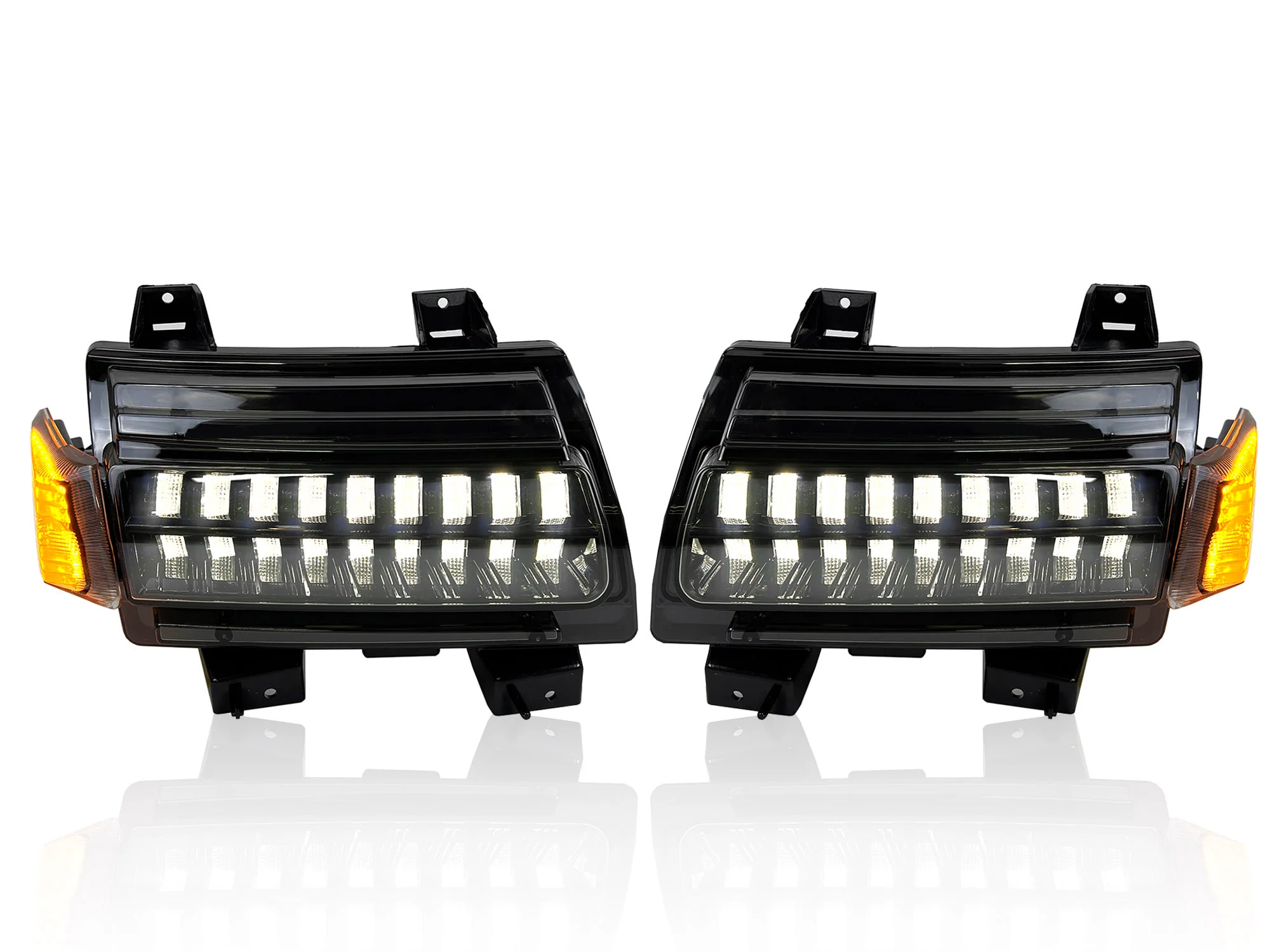LED Sequential Turn Signal DRL Fender Lights For Jeep Gladiator JT Wrangler JL 2018-2025 - Image 5
