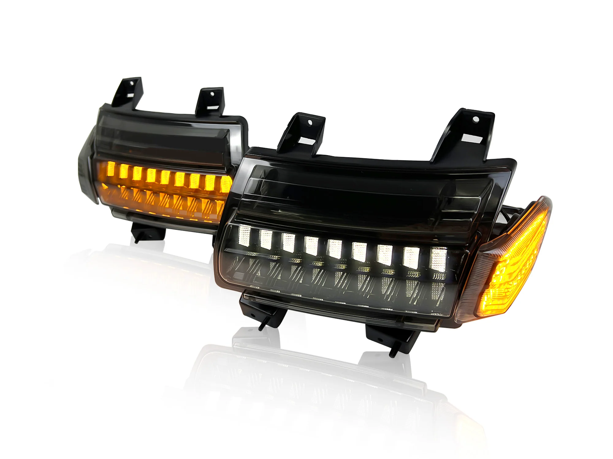 LED Sequential Turn Signal DRL Fender Lights For Jeep Gladiator JT Wrangler JL 2018-2025 - Image 6