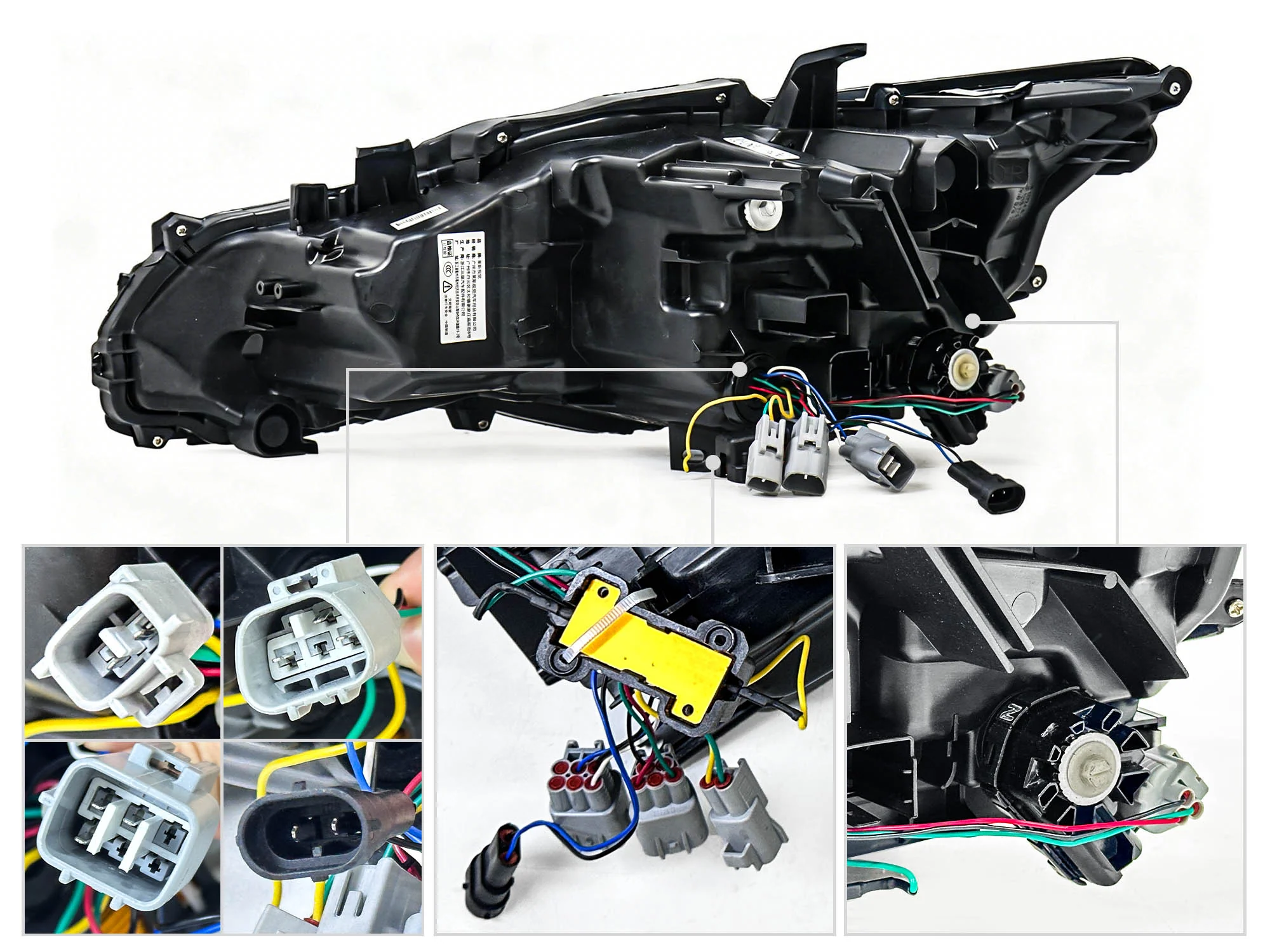 Retrofit Full LED Projector Headlight Assembly w/ Sequential Turn Signal for LEXUS CT200 2013-2017 - Image 13