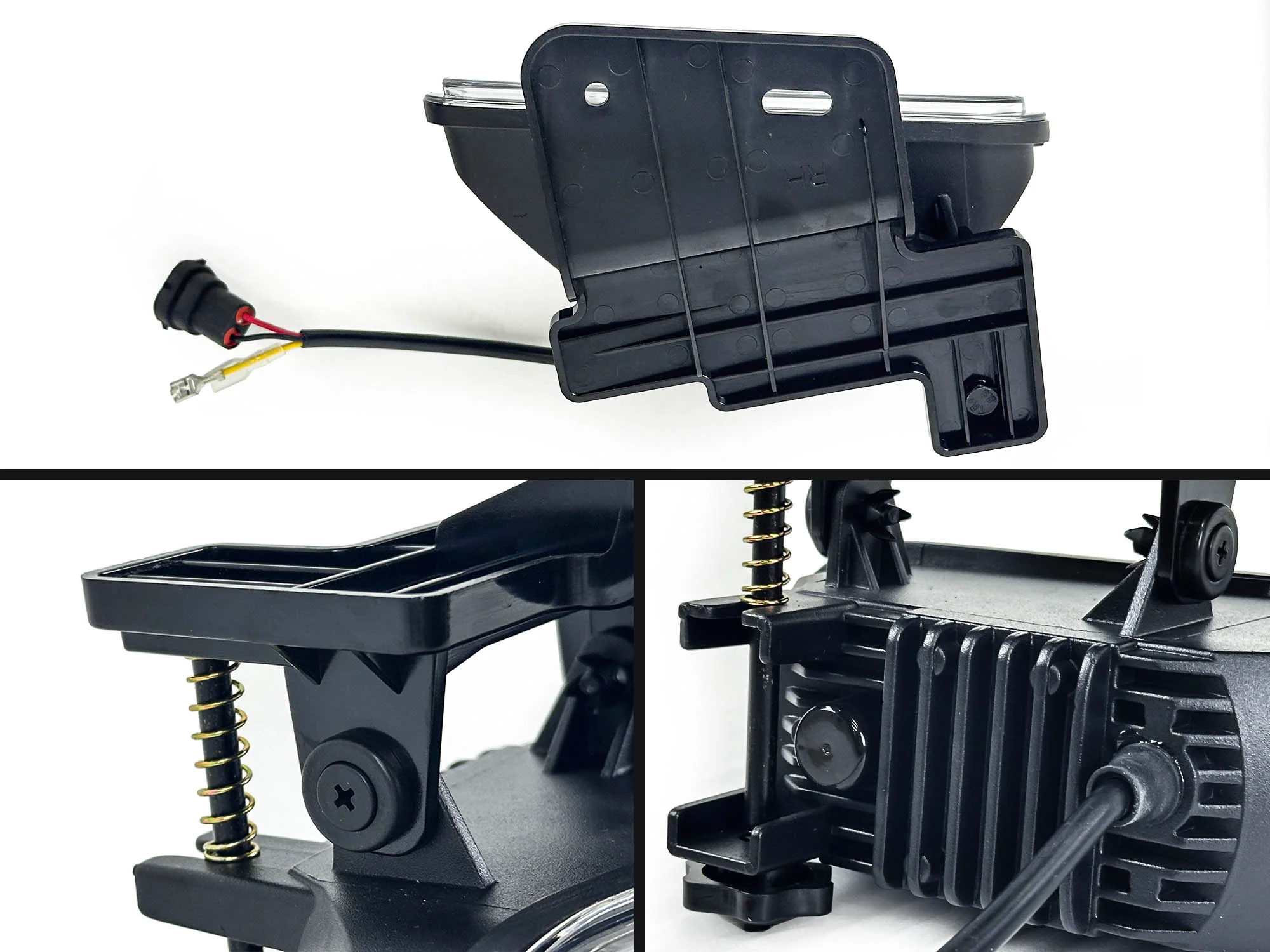 Pair Clear LED Projector Fog Lights for Chevy Silverado Tahoe Suburban 1999–2002 - Image 14