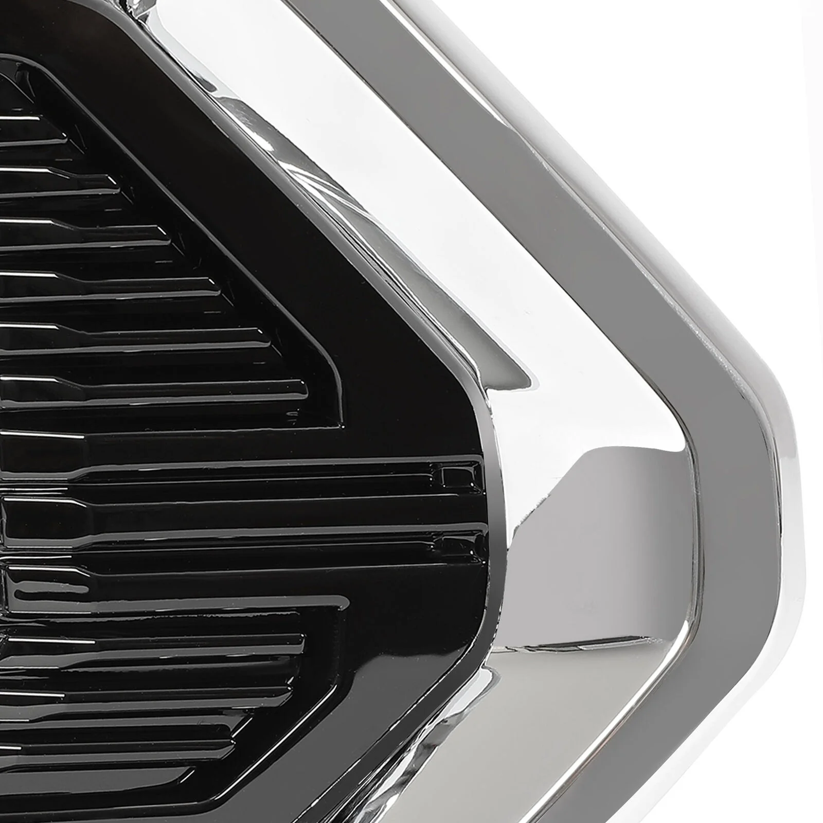 LED Fog Lights & Chrome Bezels Kit for 2019-2022 GMC Sierra 1500 Denali SLT AT4 - Image 8