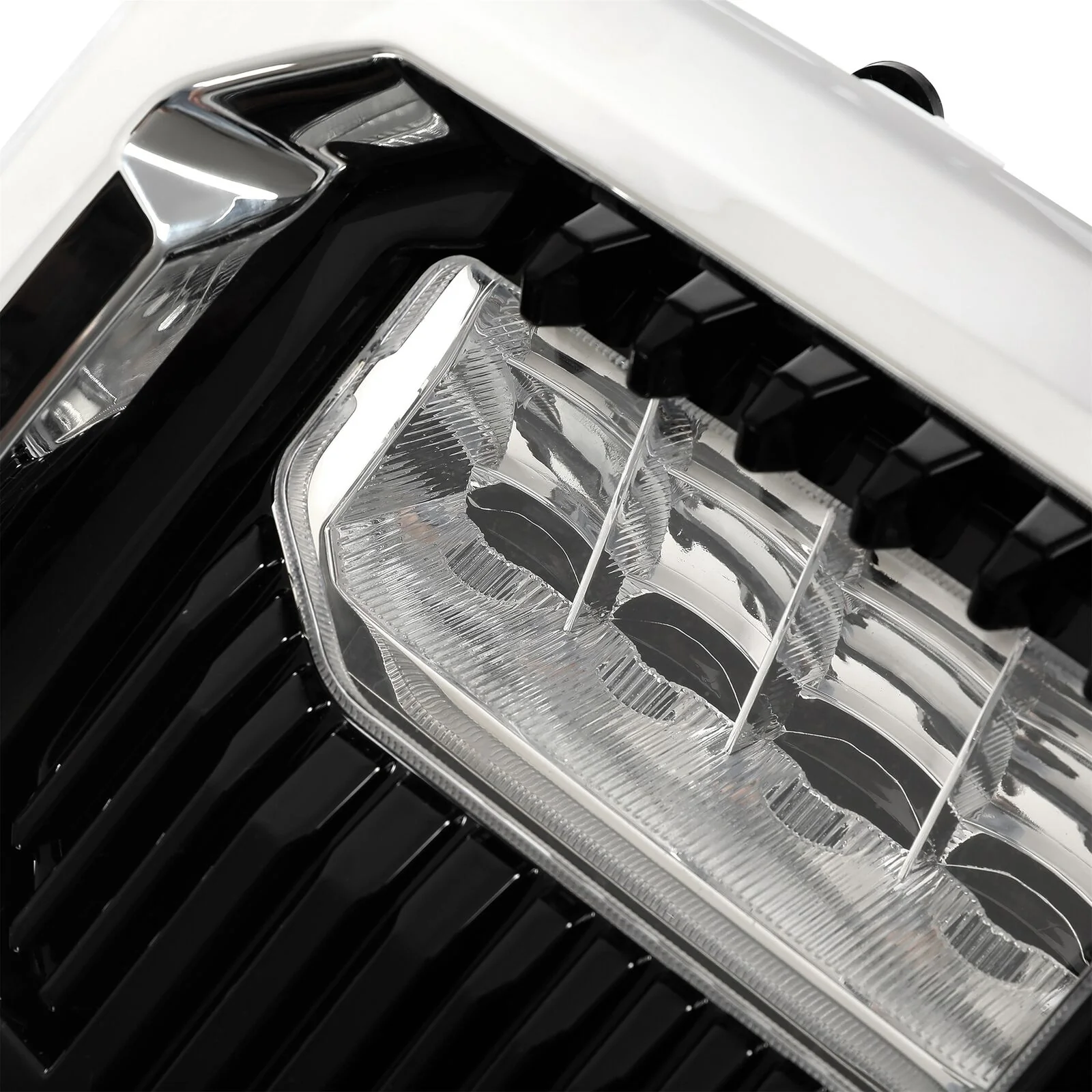 LED Fog Lights & Chrome Bezels Kit for 2019-2022 GMC Sierra 1500 Denali SLT AT4 - Image 9