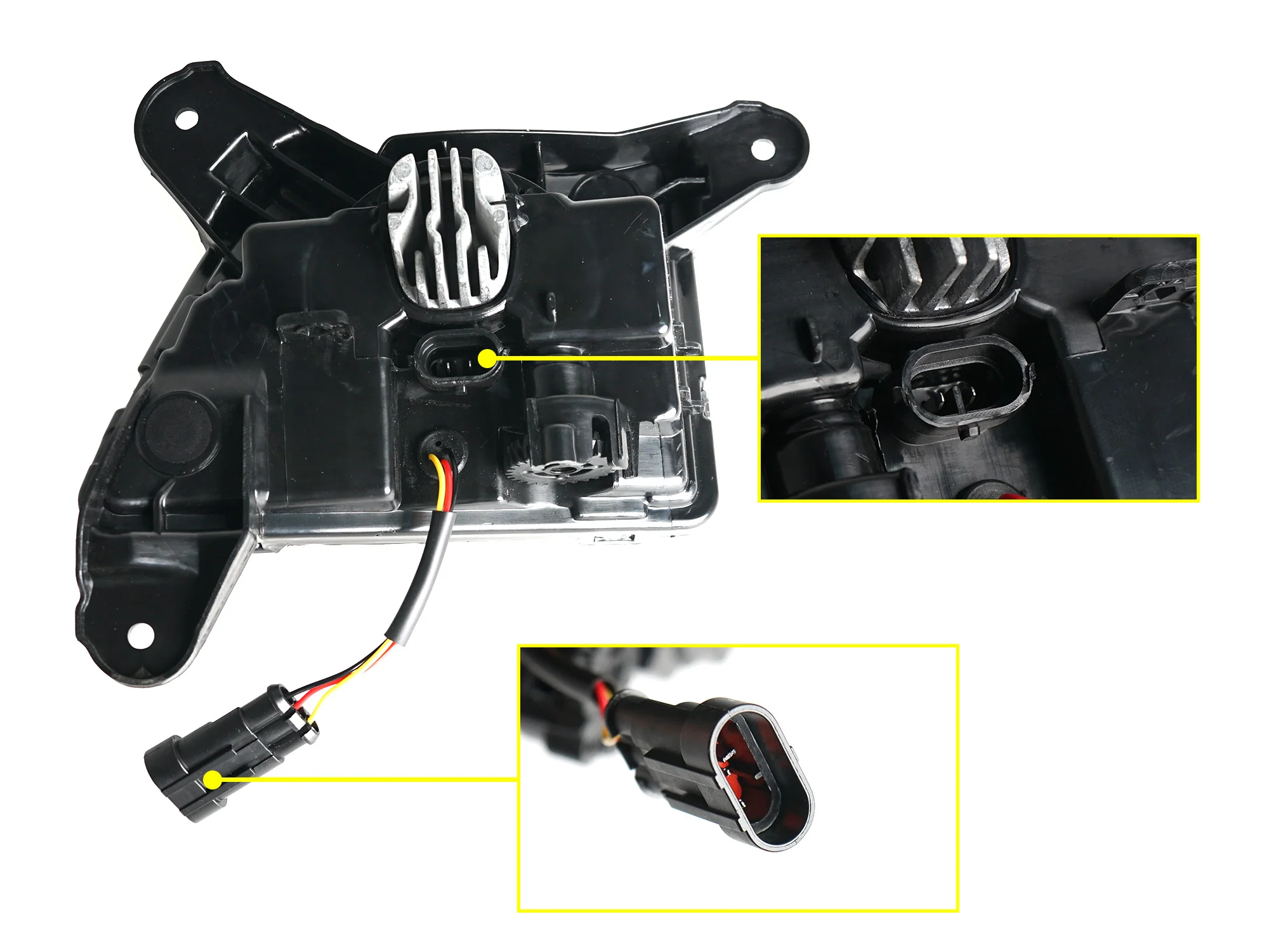 LED DRL For 2019-2022 Chevy Silverado 1500 2500HD 3500HD Fog Lights Lamp w/ Turn Signal - Image 9