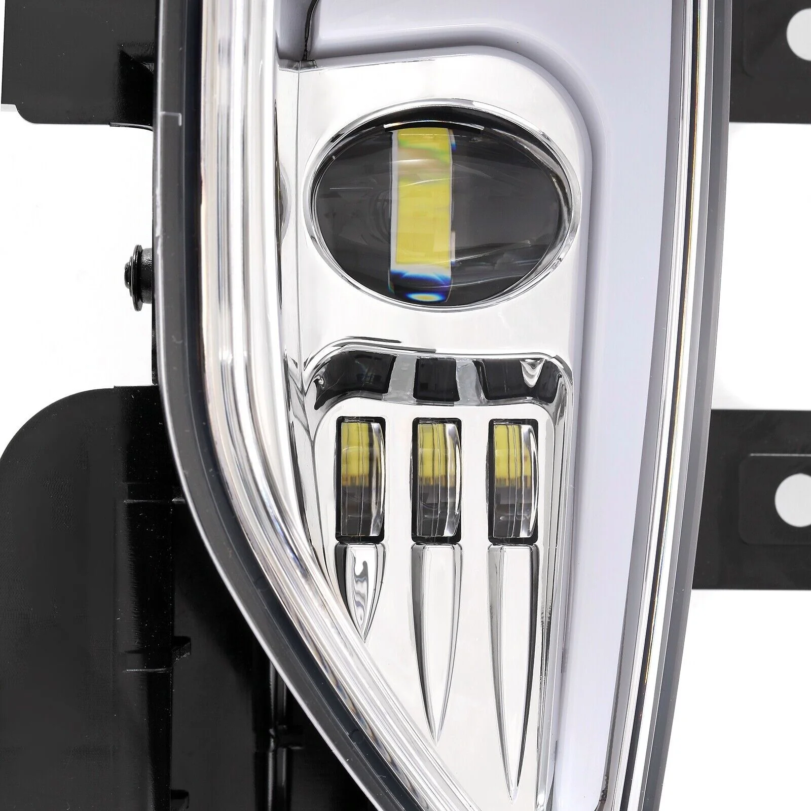LED Fog Lights with DRL for 2016 2017 2018 Chevy Silverado 1500 Bumper Fog Lamps - Image 16
