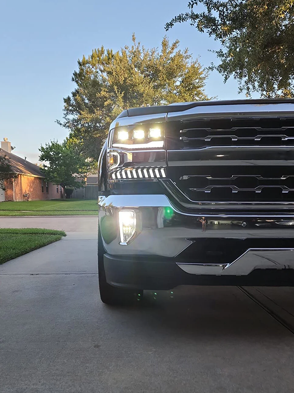 LED Fog Lights with DRL for 2016 2017 2018 Chevy Silverado 1500 Bumper Fog Lamps - Image 4