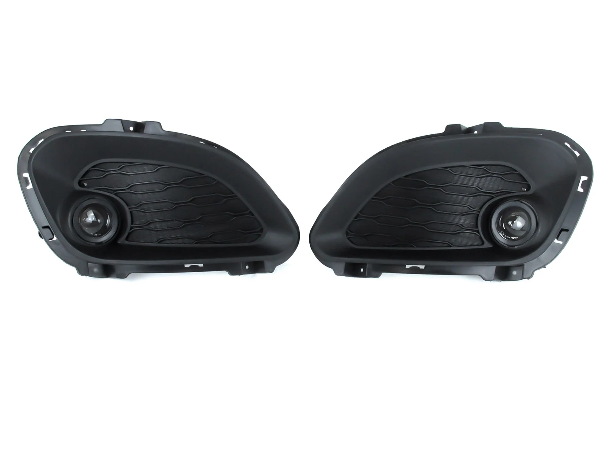 For 2012-2015 KIA Rio Hatchback LED DRL Fog Lights + Covers + Connector - Image 3