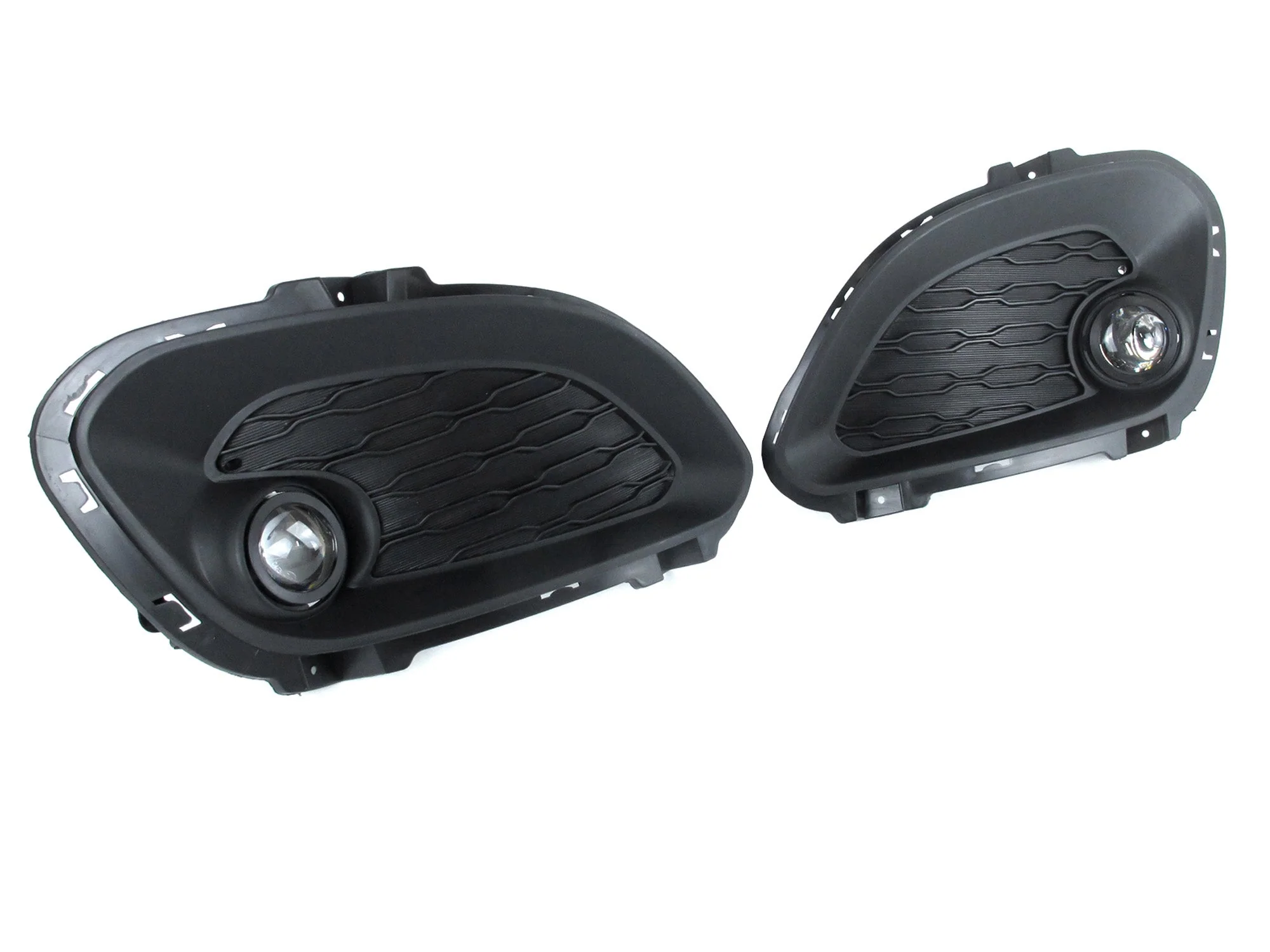 For 2012-2015 KIA Rio Hatchback LED DRL Fog Lights + Covers + Connector - Image 4
