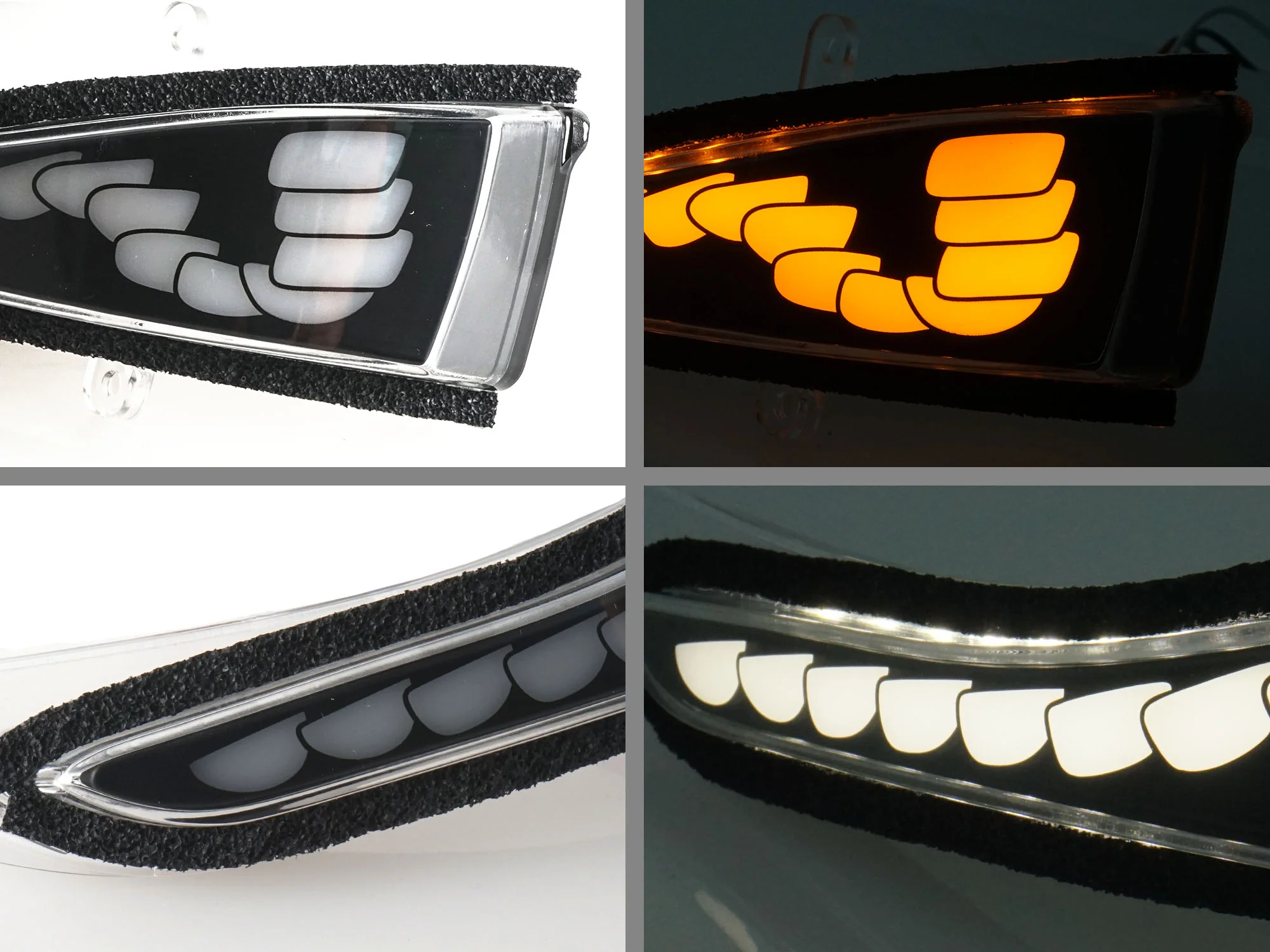 LED Mirror Sequential Signal Light Fog Lights for Infiniti Q50 Q60 2014-2023 - Image 8
